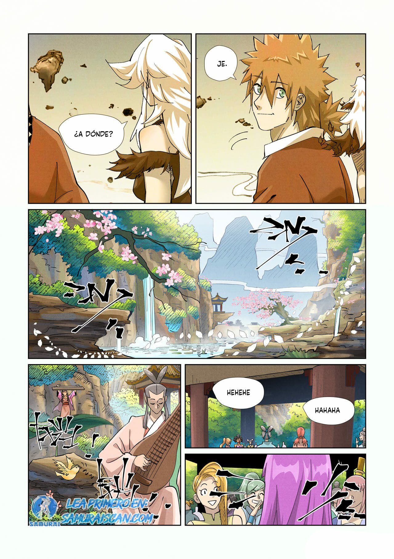 Read Tales of Demons and Gods ES Manga Online