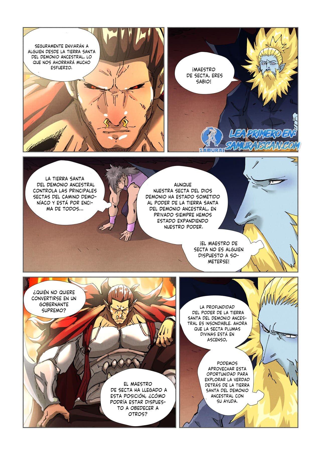 Read Tales of Demons and Gods ES Manga Online