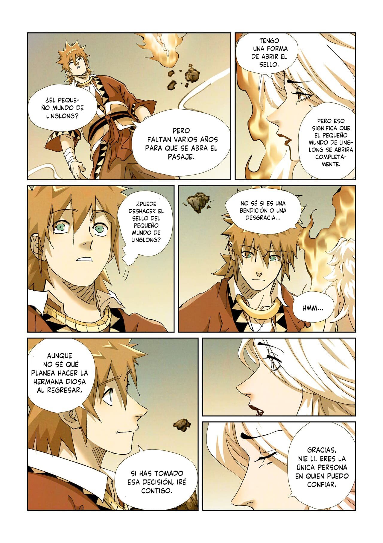 Read Tales of Demons and Gods ES Manga Online