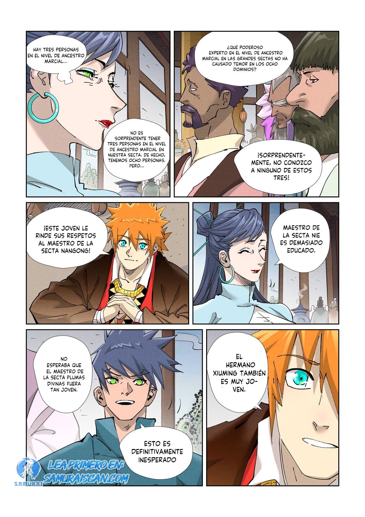Read Tales of Demons and Gods ES Manga Online