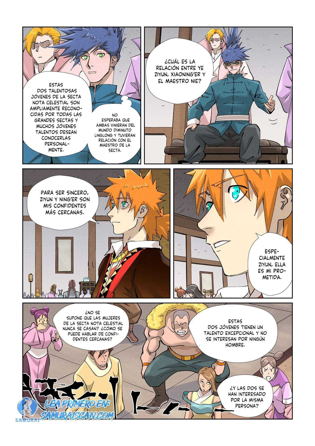 Read Tales of Demons and Gods ES Manga Online