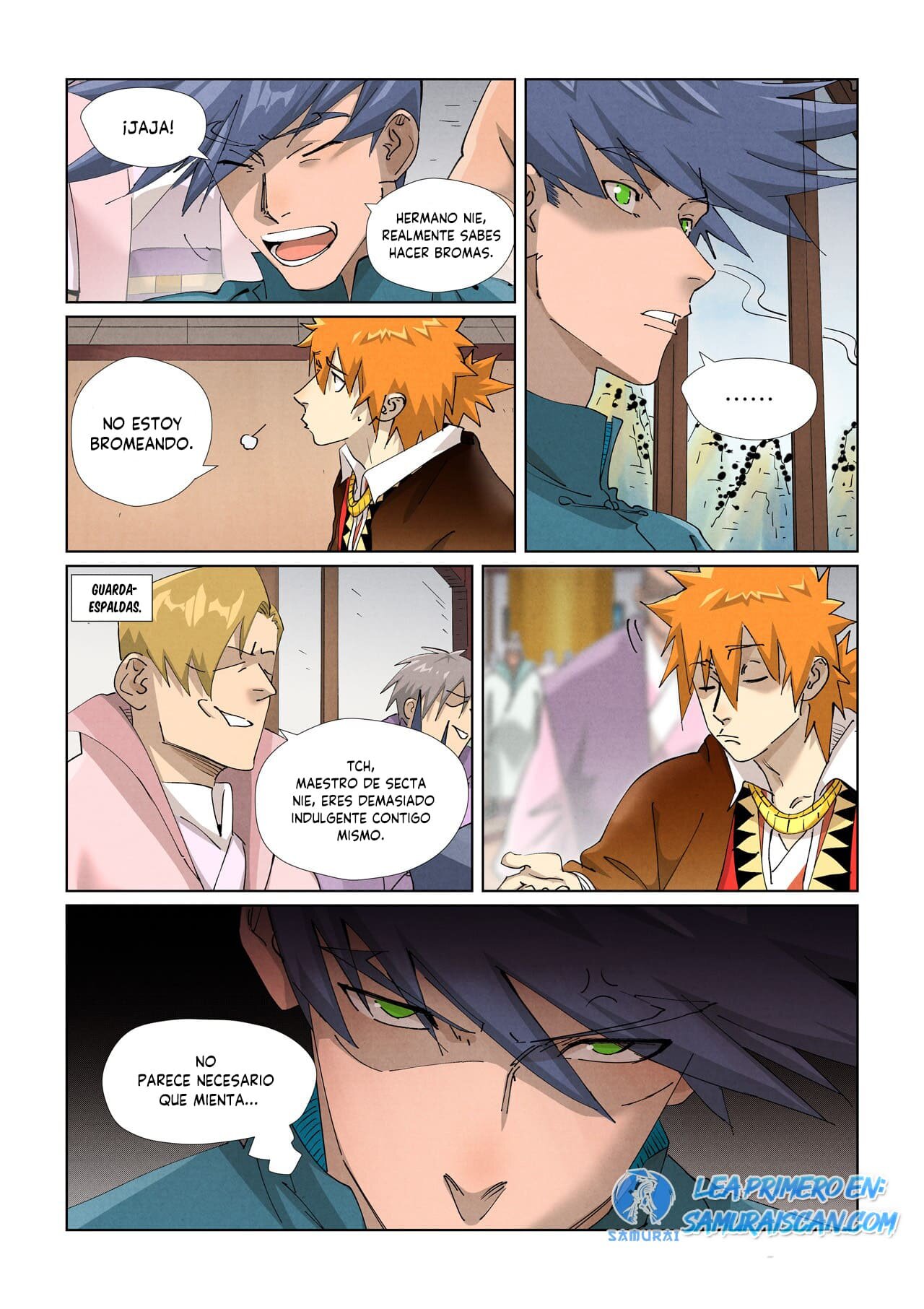 Read Tales of Demons and Gods ES Manga Online