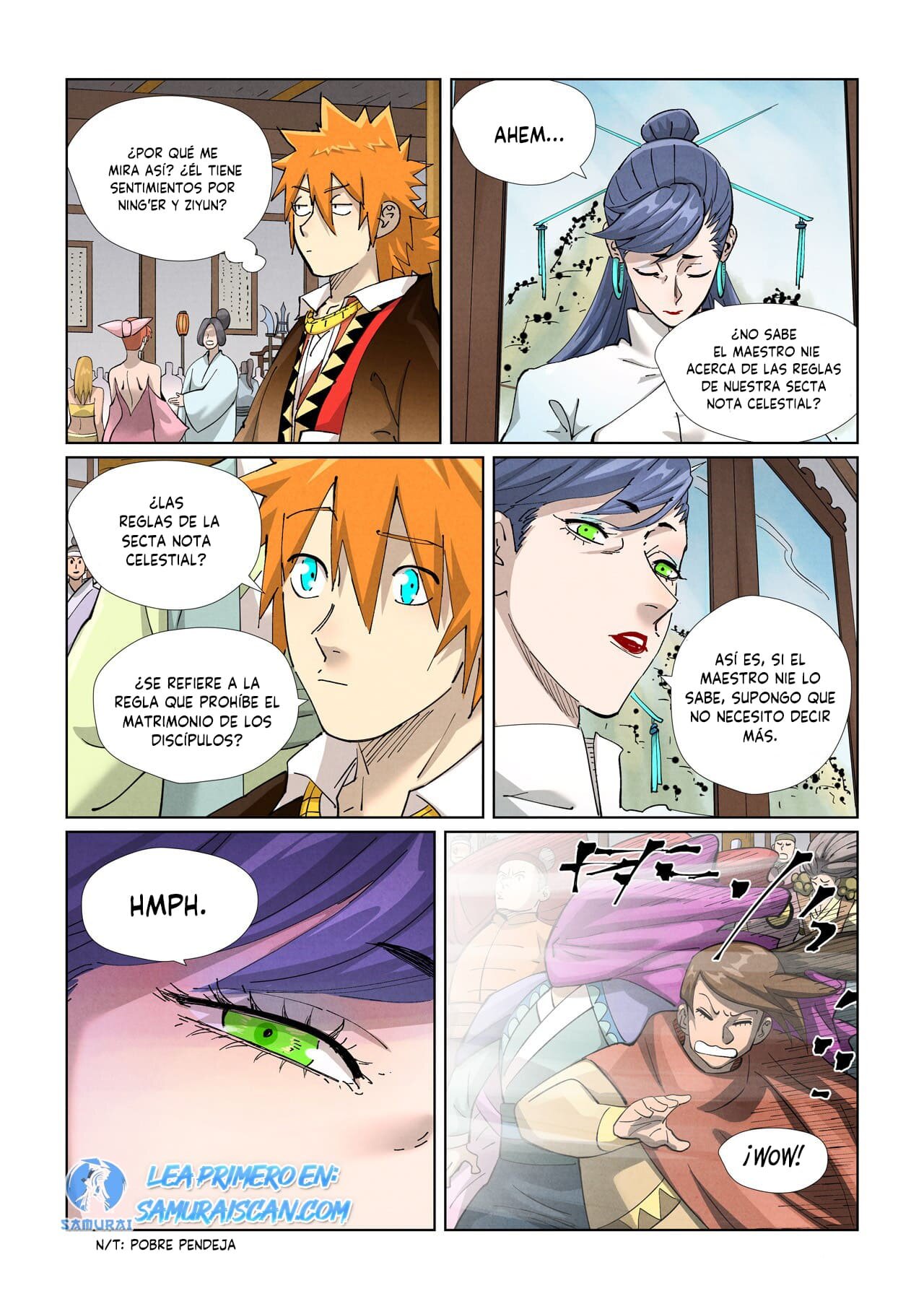 Read Tales of Demons and Gods ES Manga Online