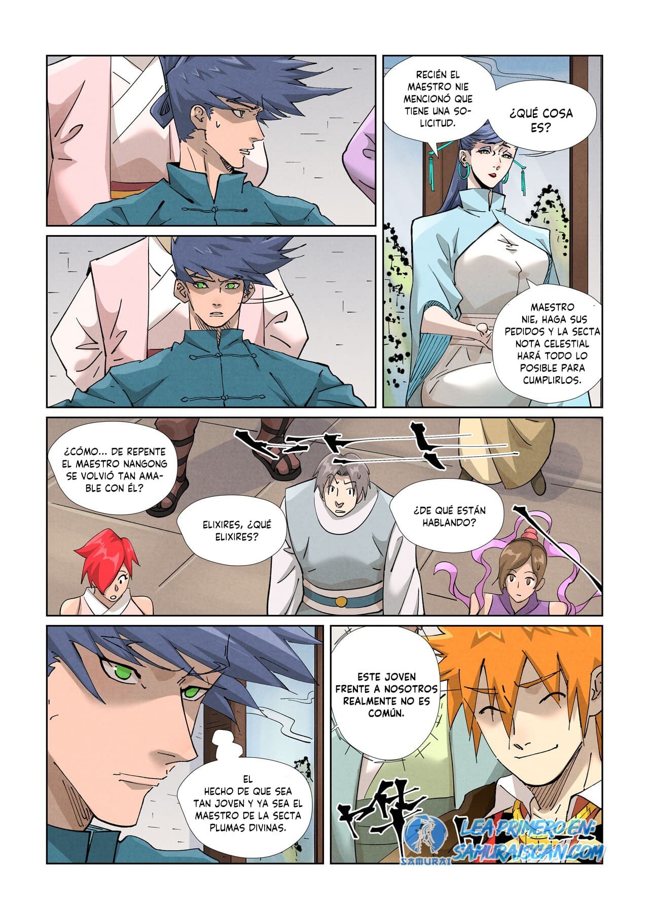 Read Tales of Demons and Gods ES Manga Online