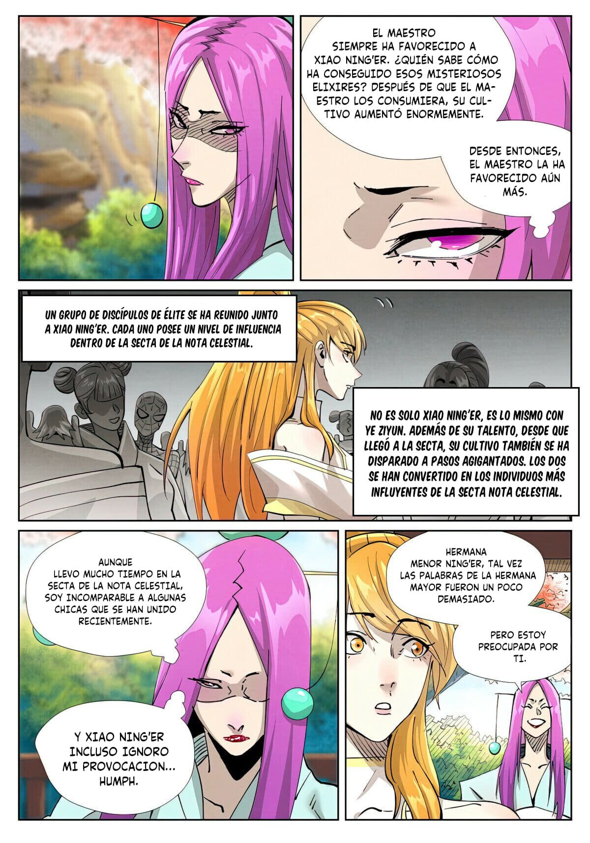 Read Tales of Demons and Gods ES Manga Online