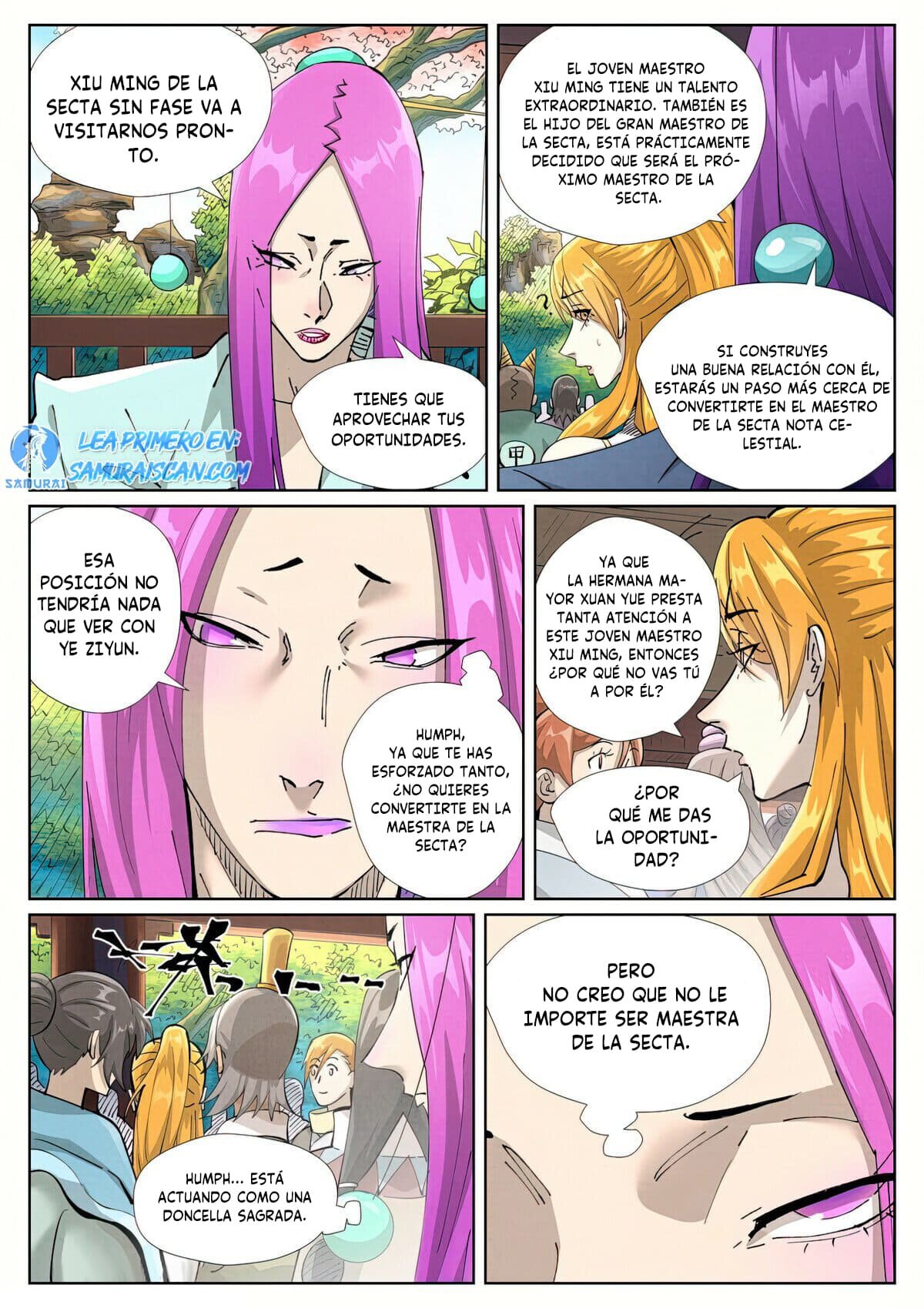 Read Tales of Demons and Gods ES Manga Online