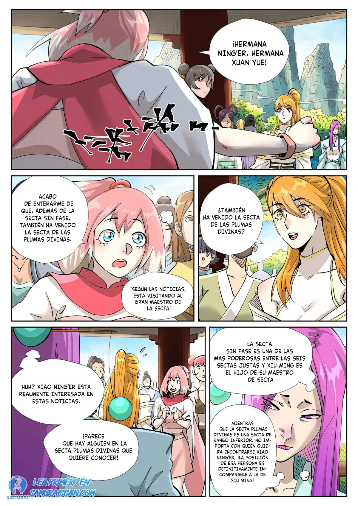 Read Tales of Demons and Gods ES Manga Online