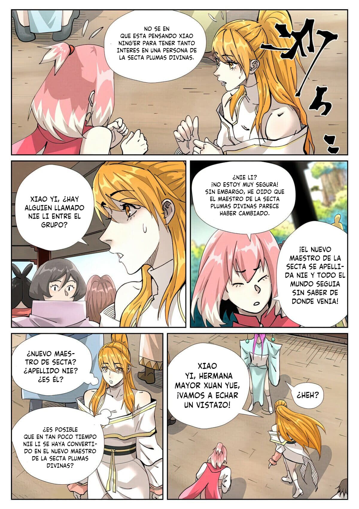 Read Tales of Demons and Gods ES Manga Online