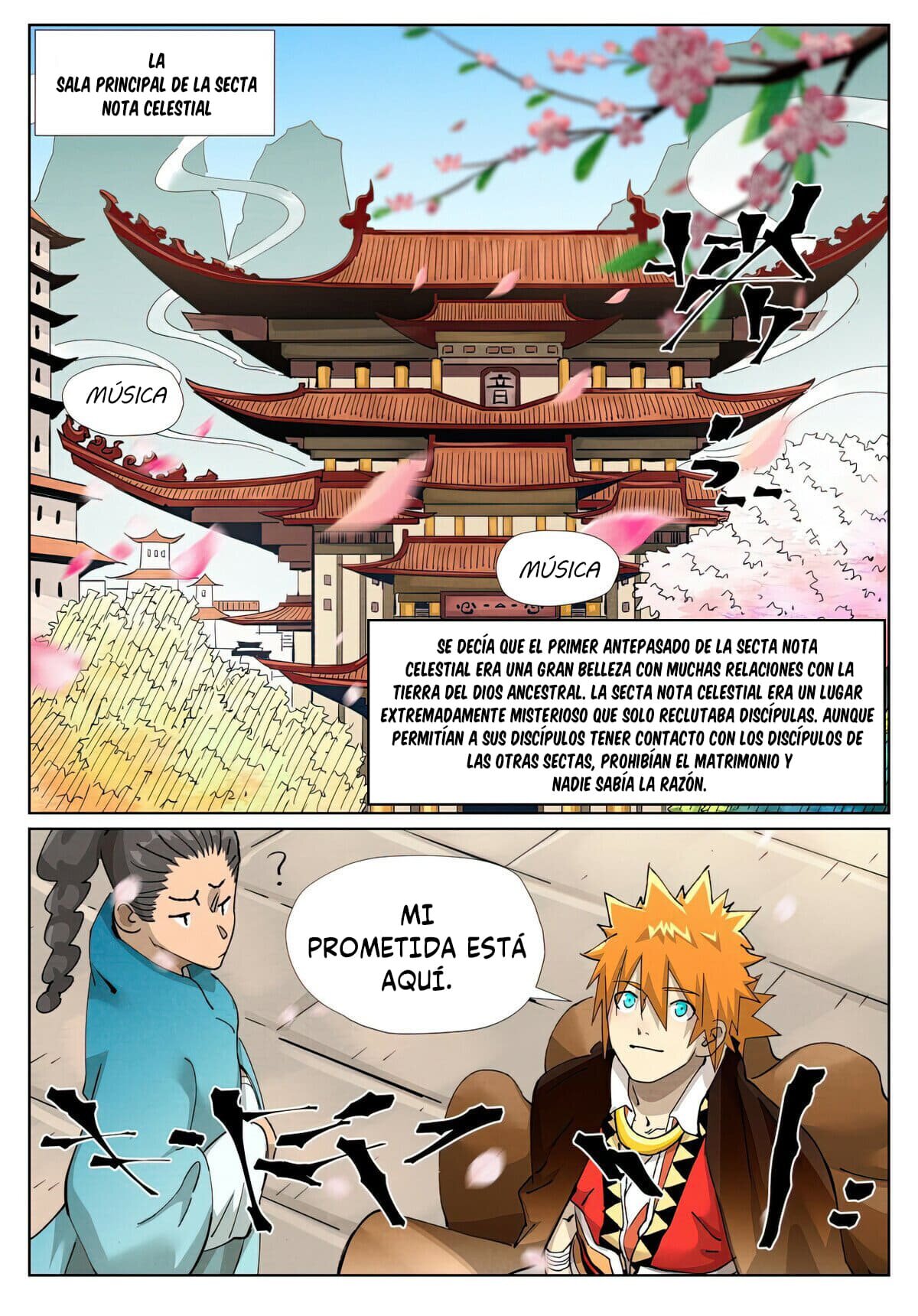 Read Tales of Demons and Gods ES Manga Online