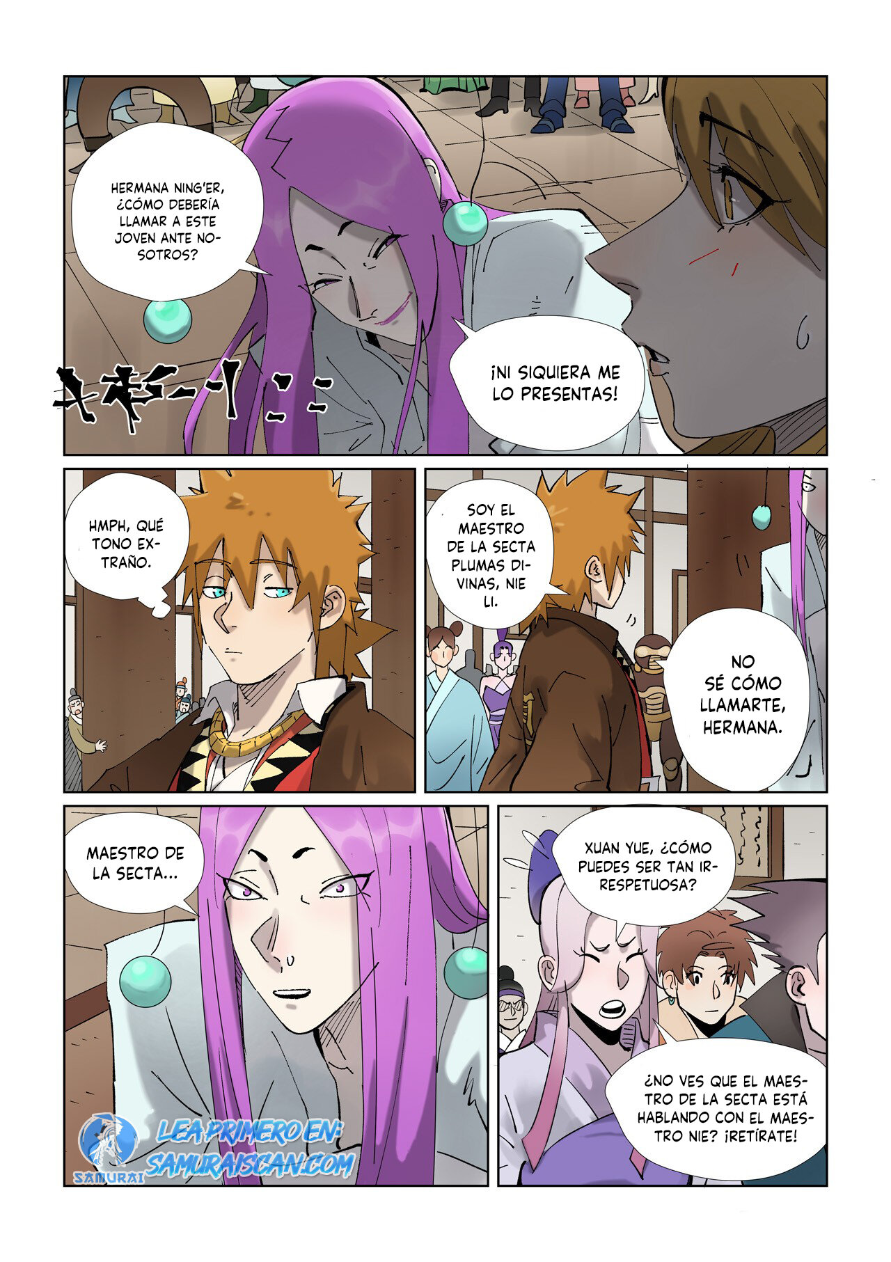 Read Tales of Demons and Gods ES Manga Online