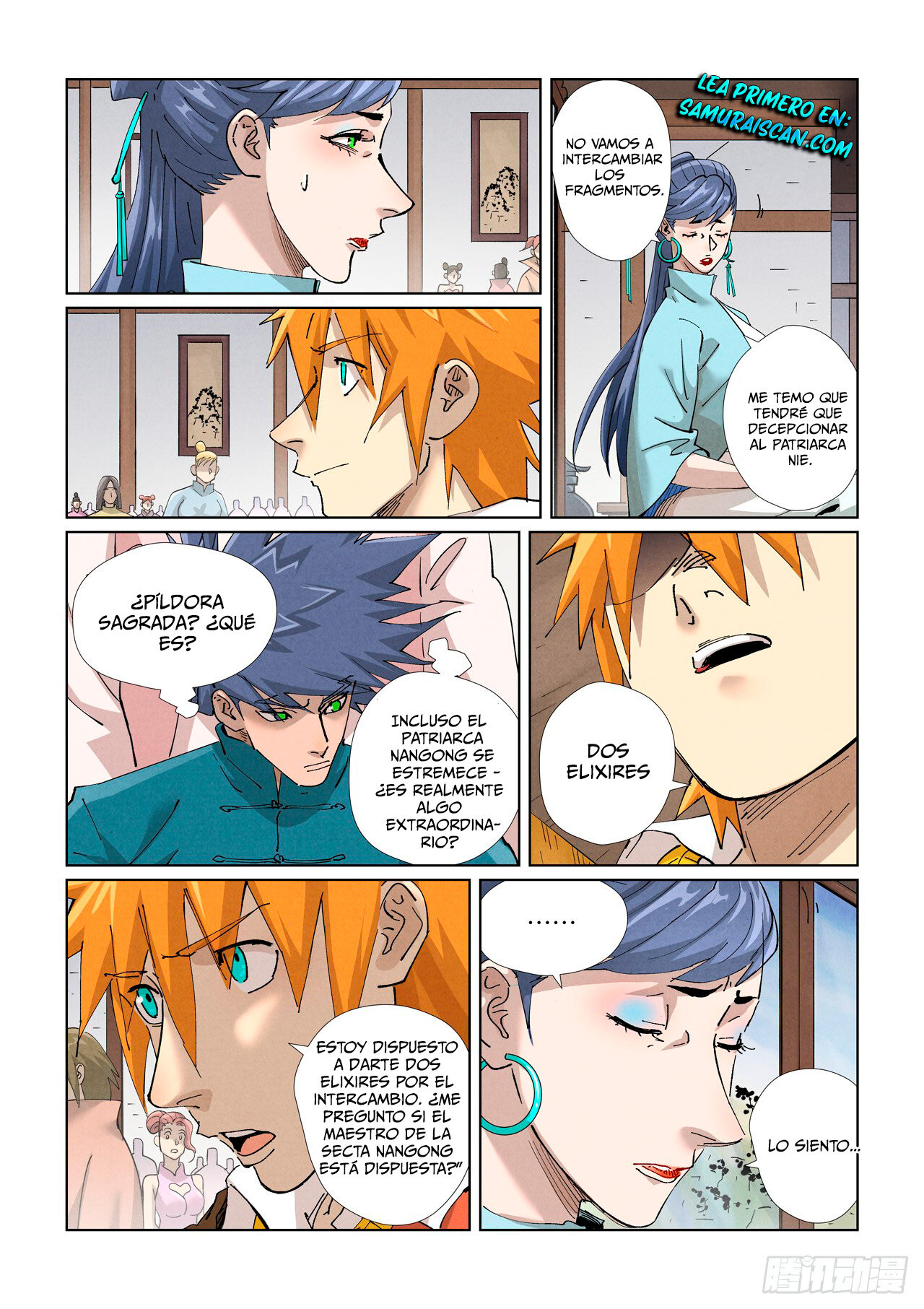 Read Tales of Demons and Gods ES Manga Online