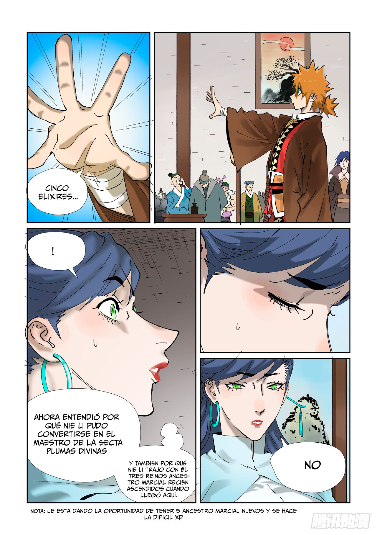 Read Tales of Demons and Gods ES Manga Online