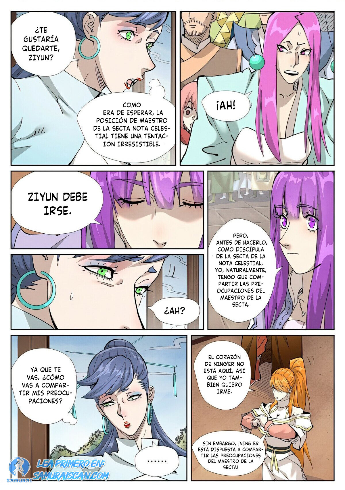 Read Tales of Demons and Gods ES Manga Online