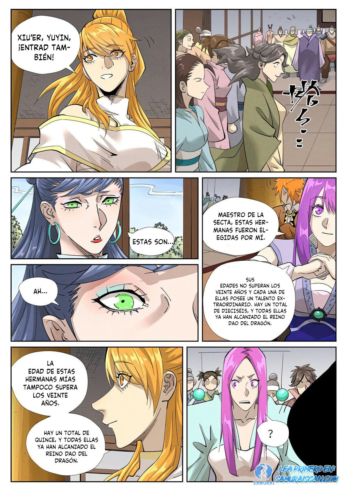 Read Tales of Demons and Gods ES Manga Online