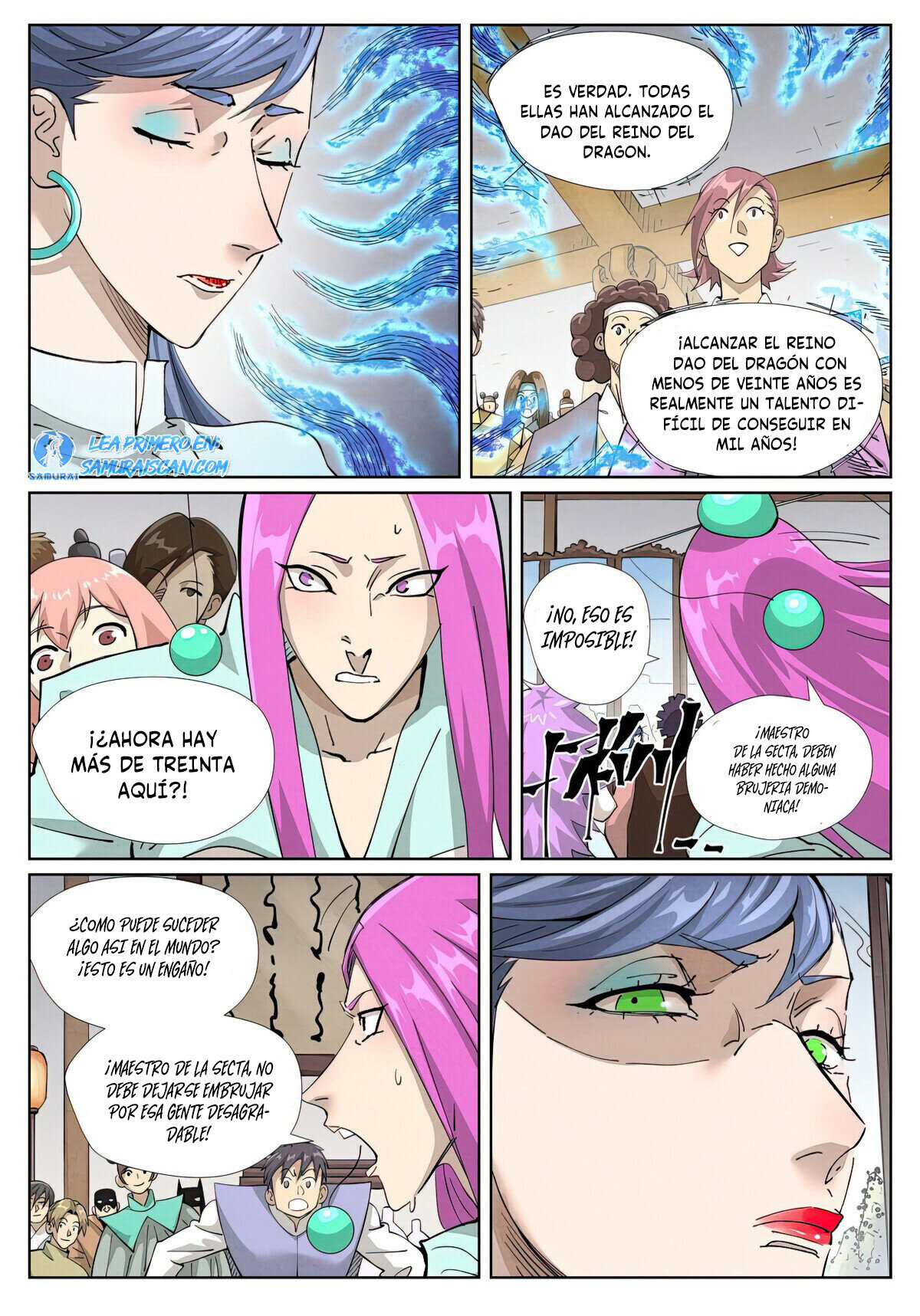Read Tales of Demons and Gods ES Manga Online