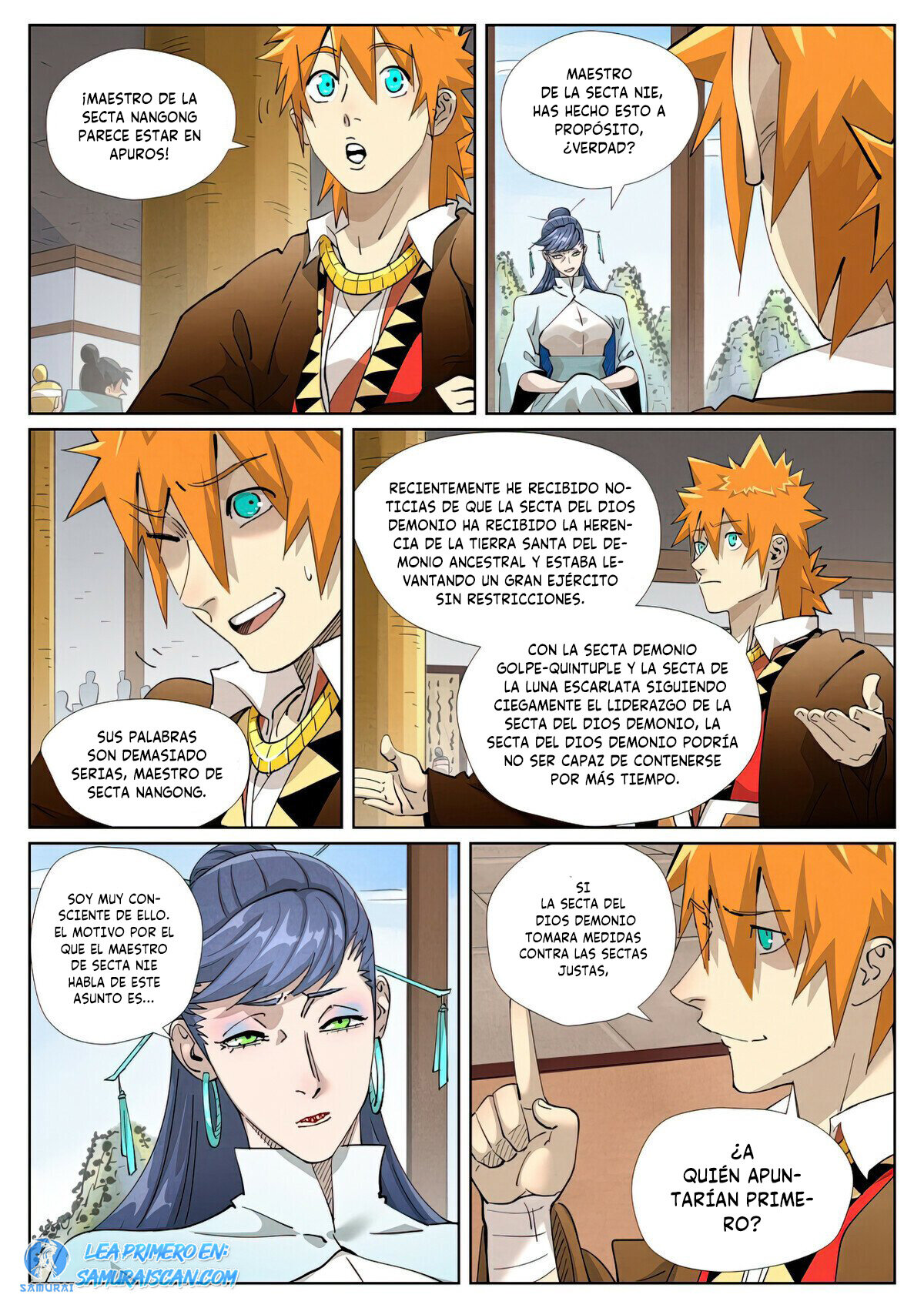 Read Tales of Demons and Gods ES Manga Online