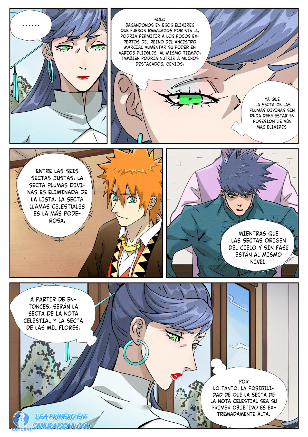 Read Tales of Demons and Gods ES Manga Online
