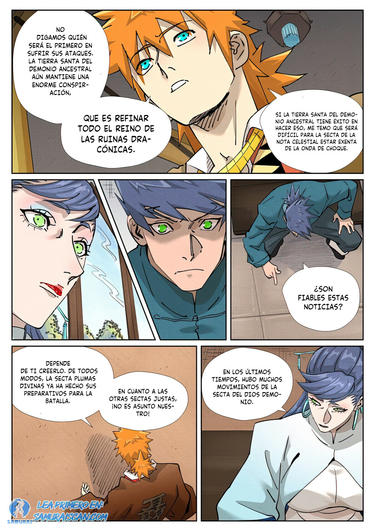 Read Tales of Demons and Gods ES Manga Online