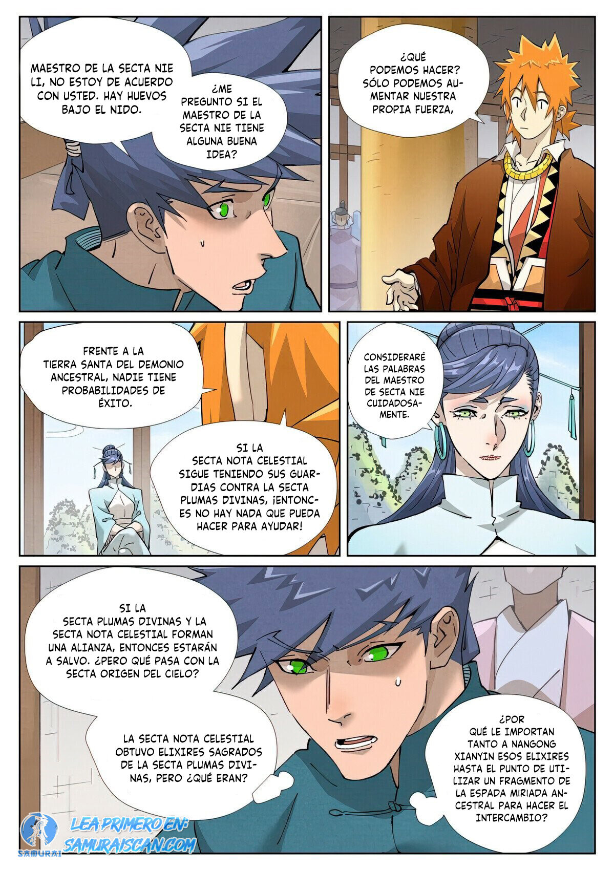 Read Tales of Demons and Gods ES Manga Online