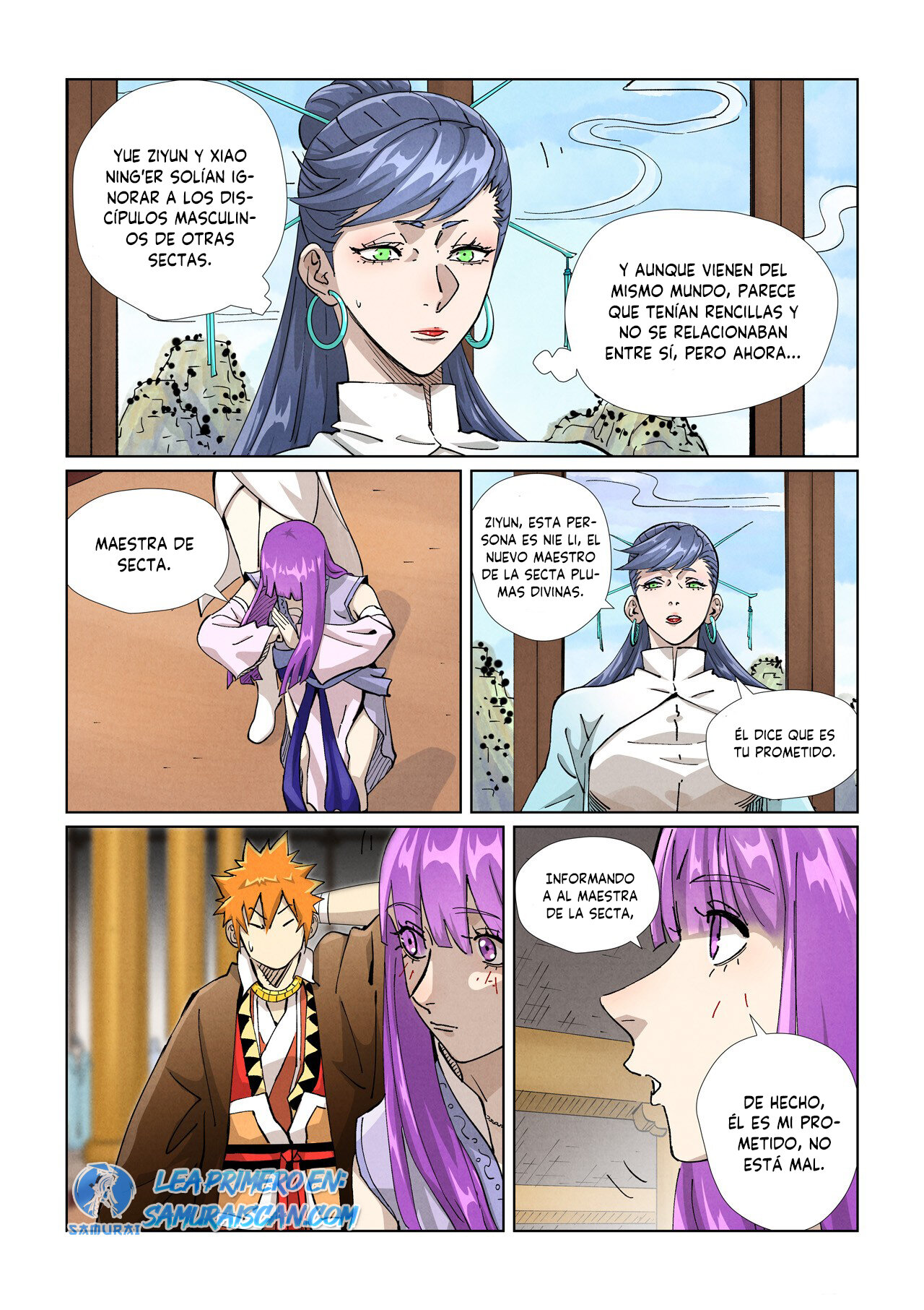 Read Tales of Demons and Gods ES Manga Online