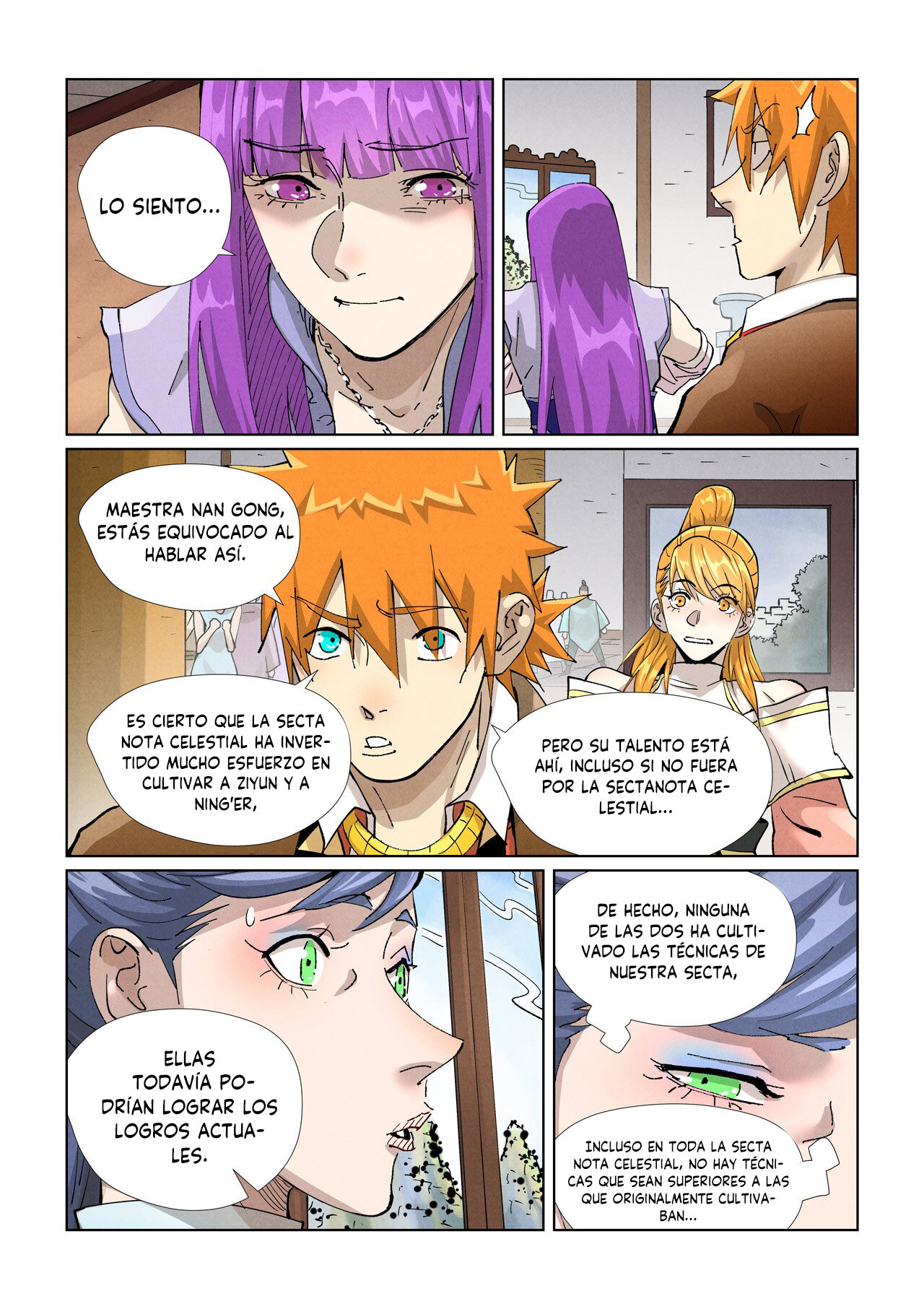 Read Tales of Demons and Gods ES Manga Online