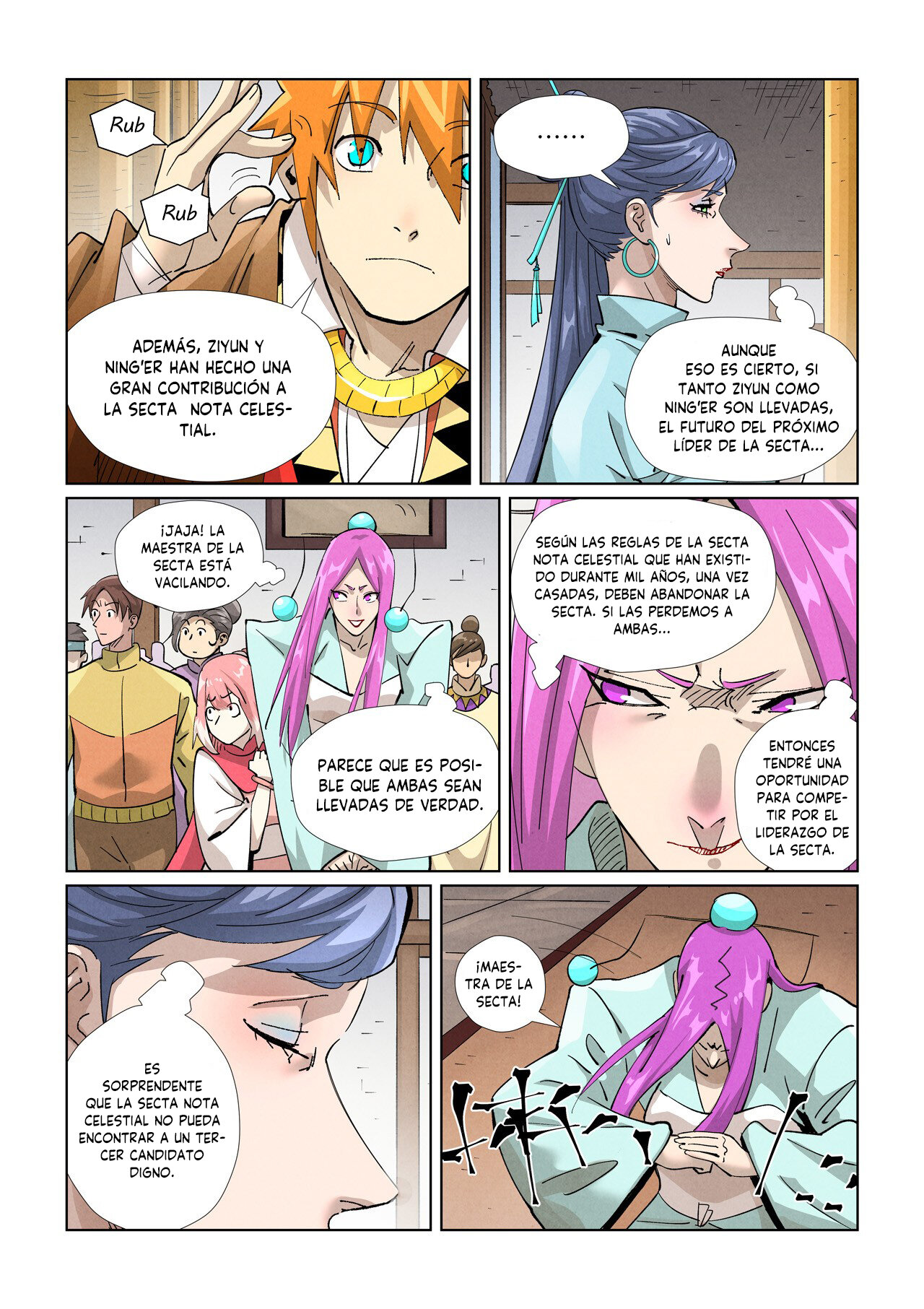 Read Tales of Demons and Gods ES Manga Online