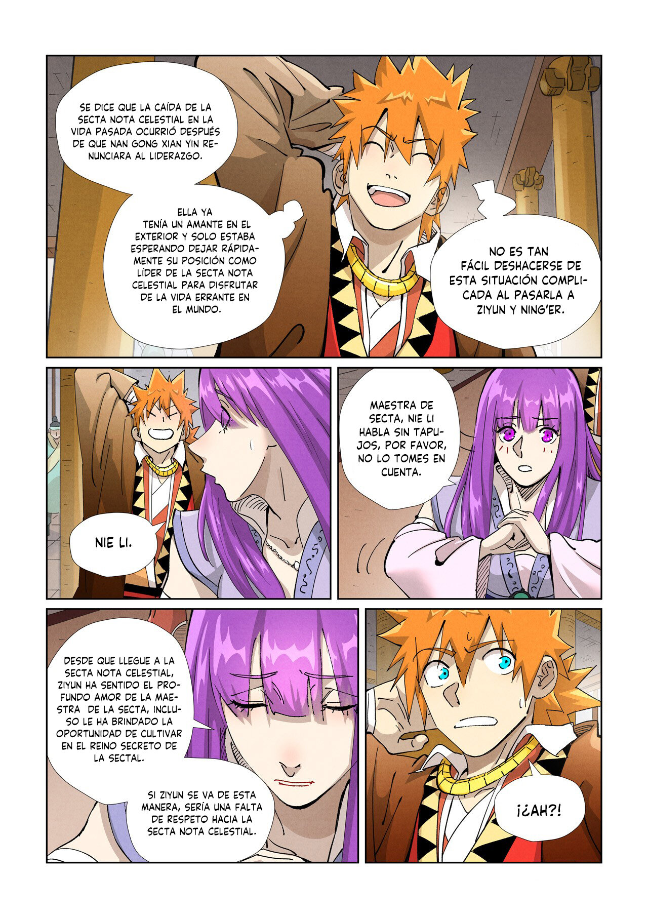 Read Tales of Demons and Gods ES Manga Online