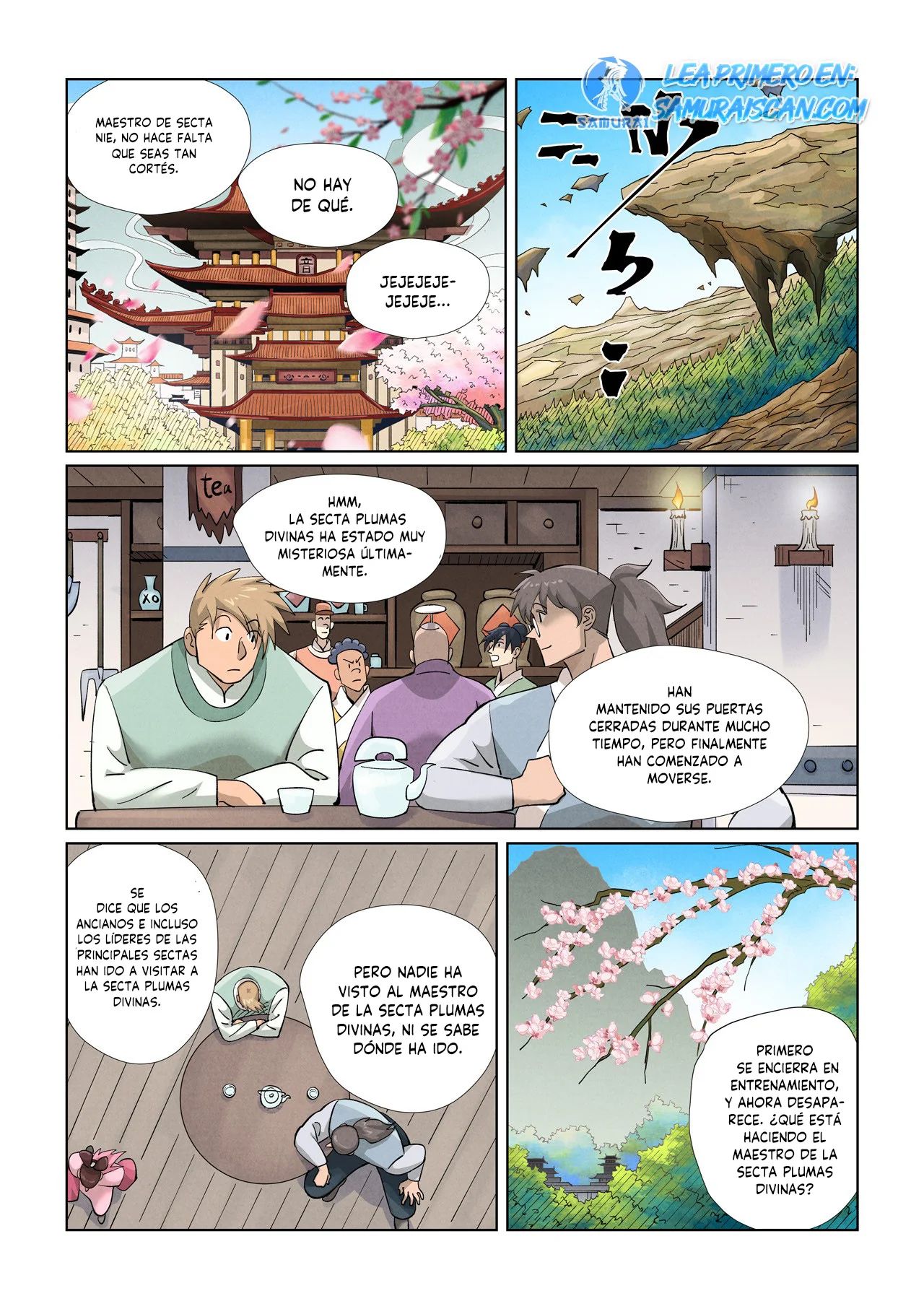 Read Tales of Demons and Gods ES Manga Online