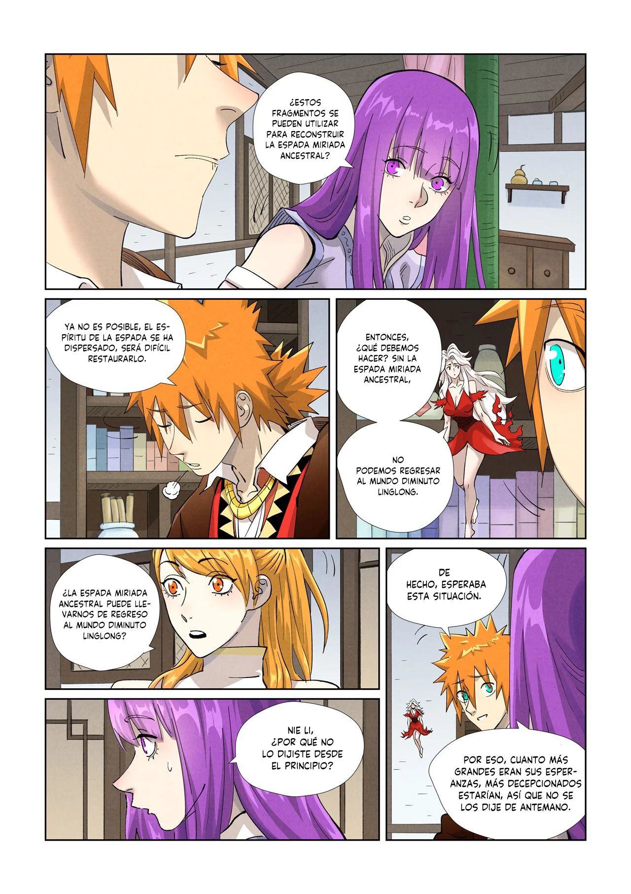 Read Tales of Demons and Gods ES Manga Online