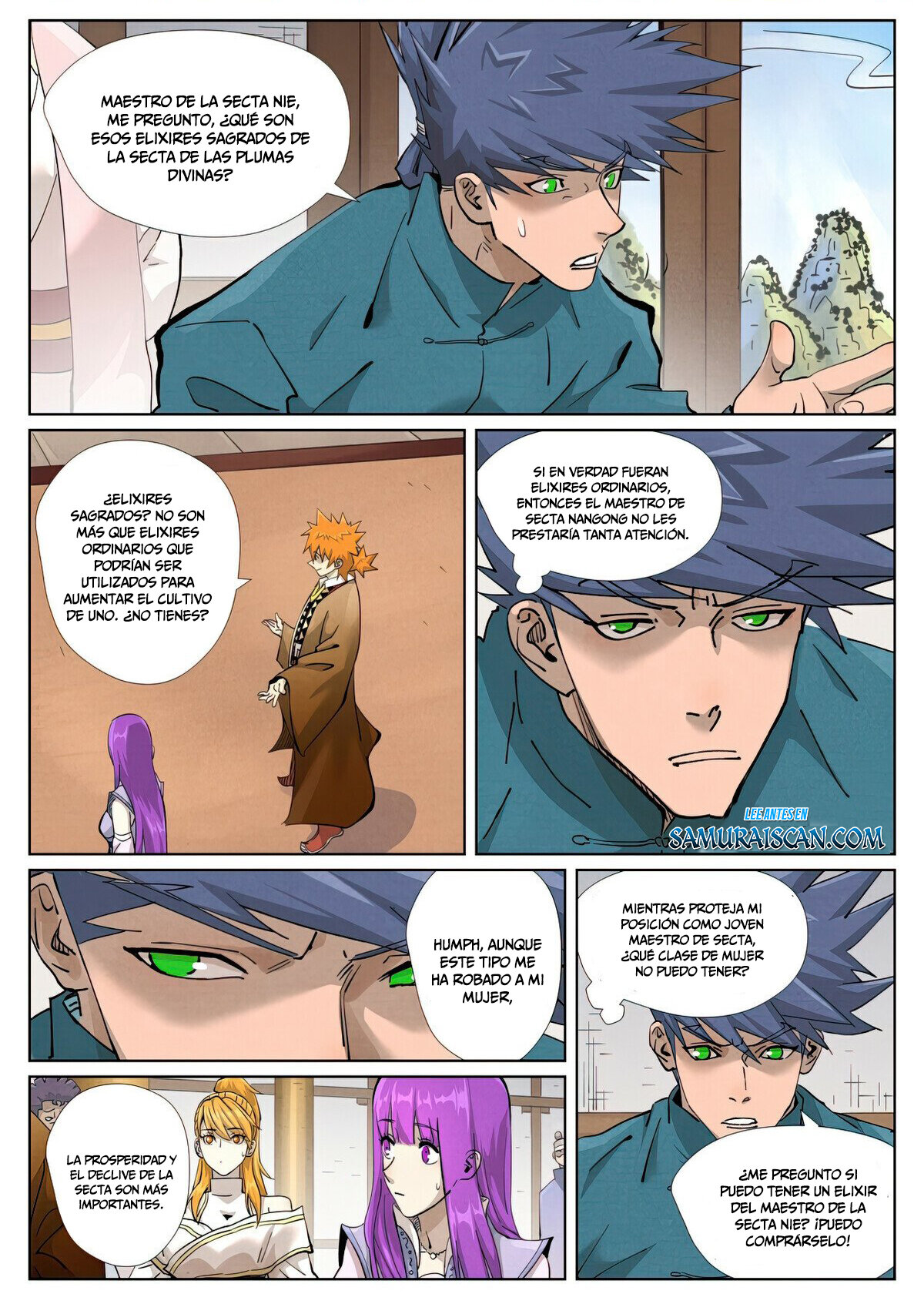 Read Tales of Demons and Gods ES Manga Online