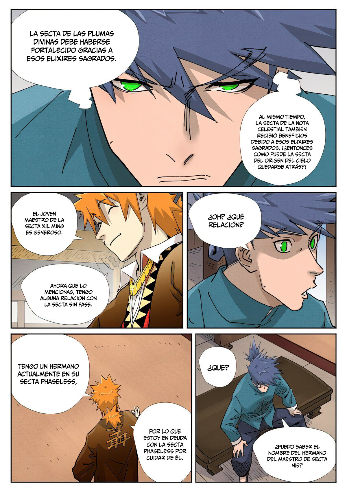 Read Tales of Demons and Gods ES Manga Online