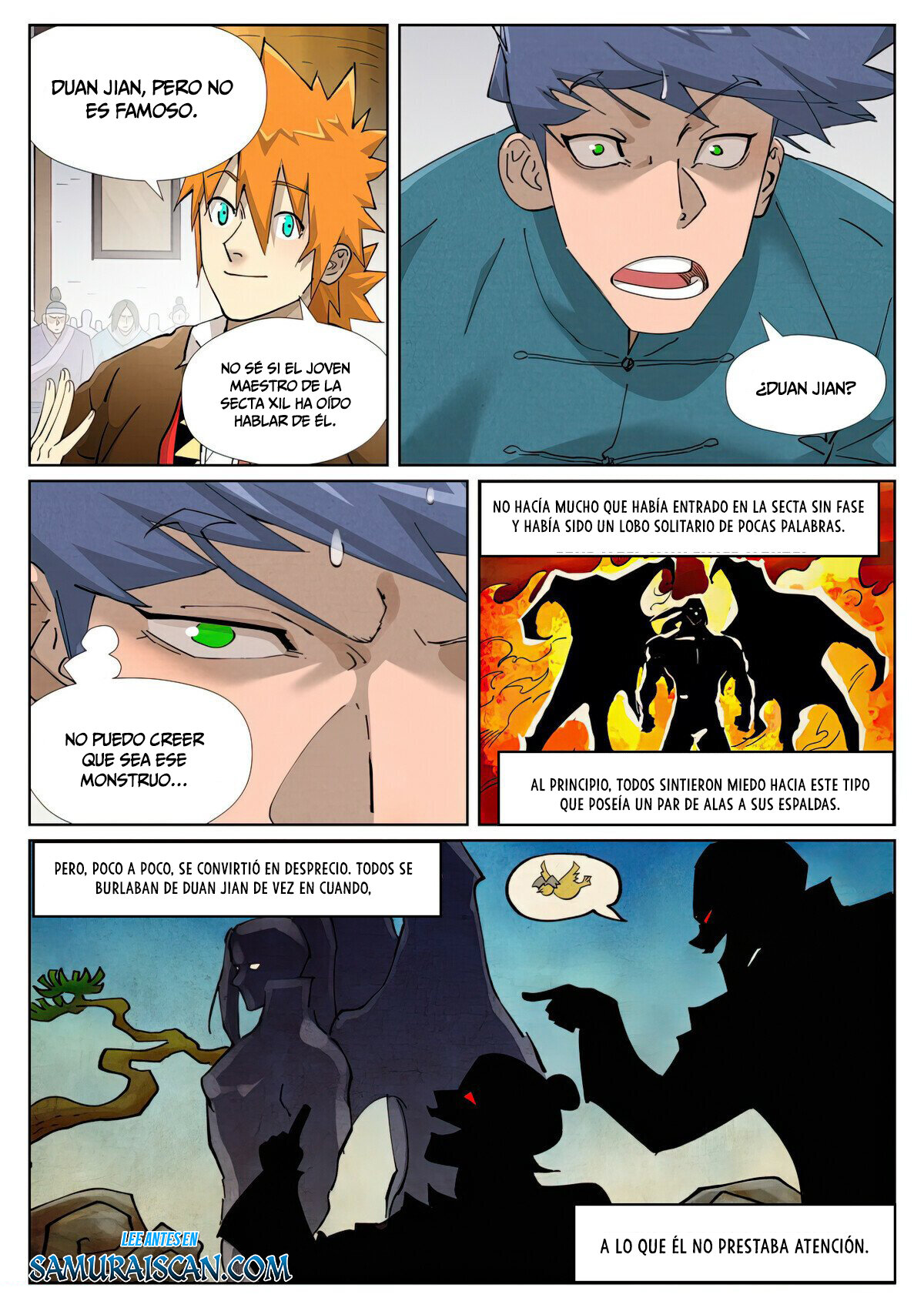 Read Tales of Demons and Gods ES Manga Online