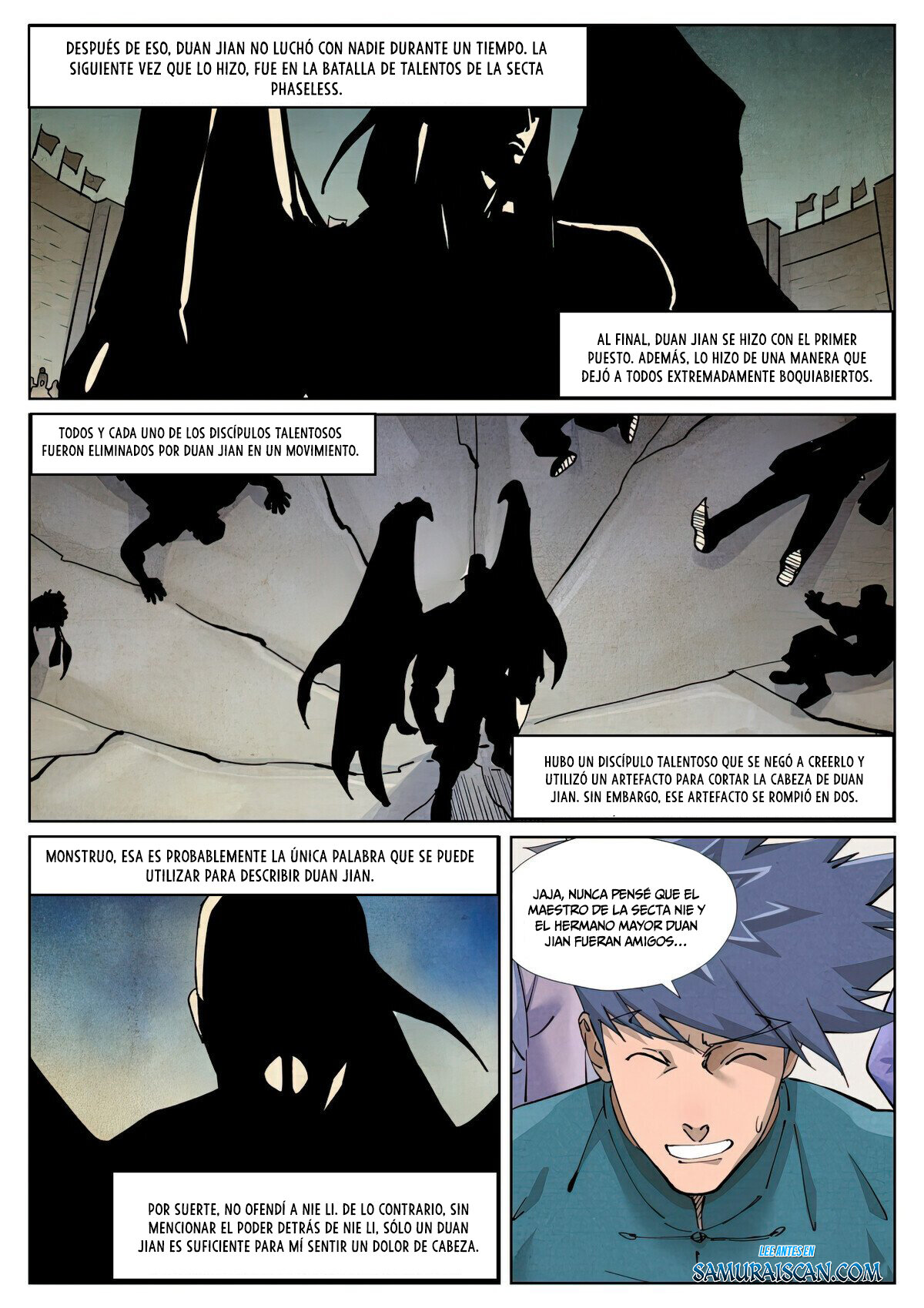 Read Tales of Demons and Gods ES Manga Online