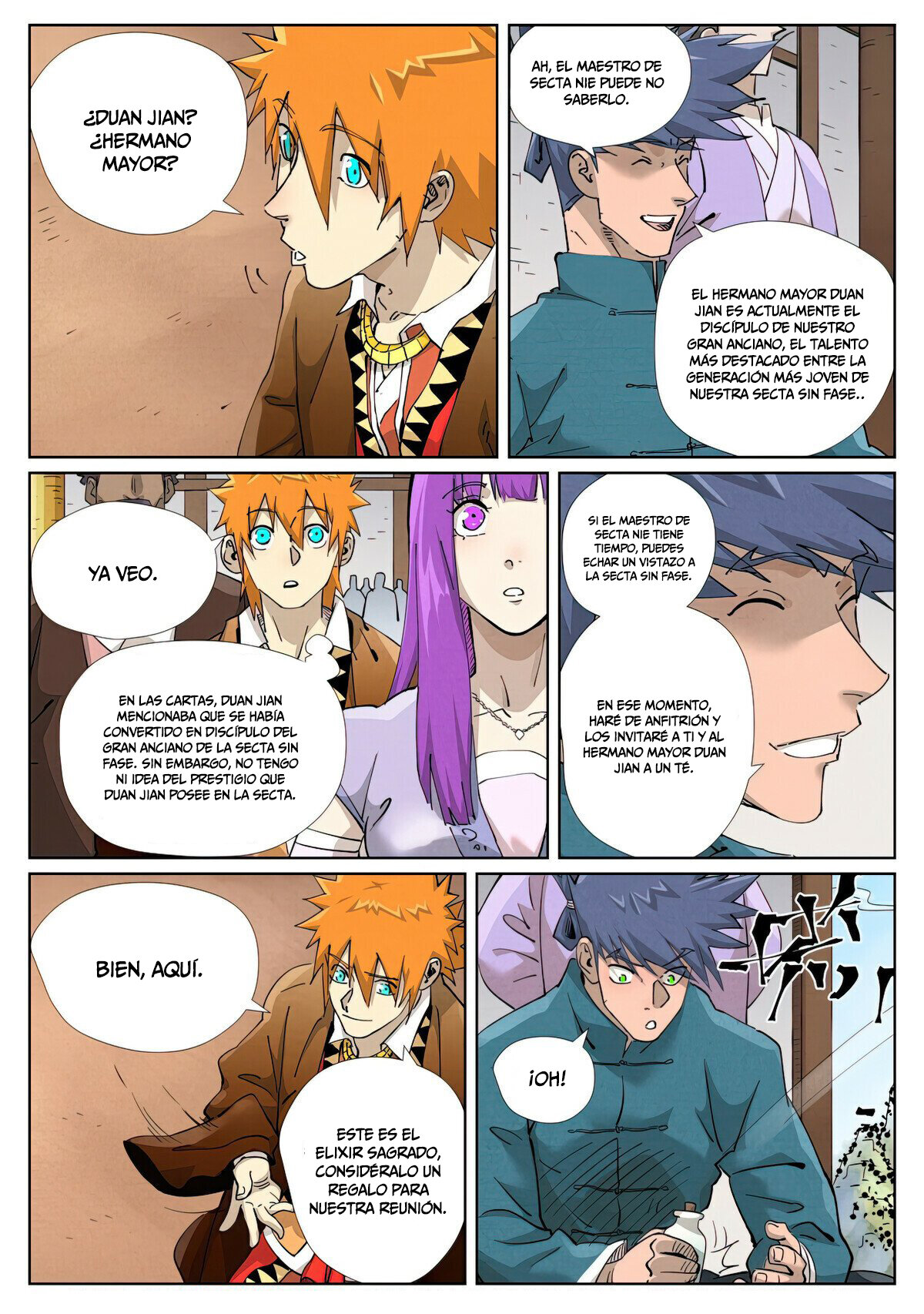 Read Tales of Demons and Gods ES Manga Online