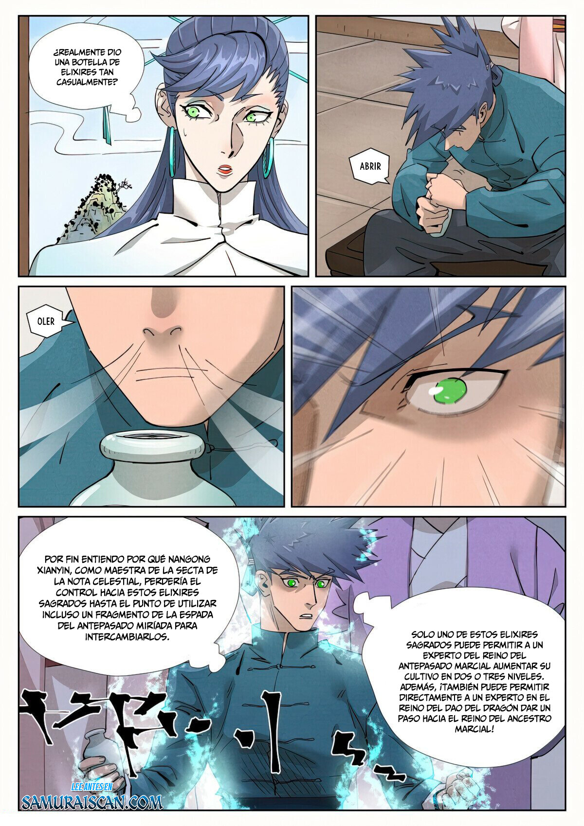 Read Tales of Demons and Gods ES Manga Online