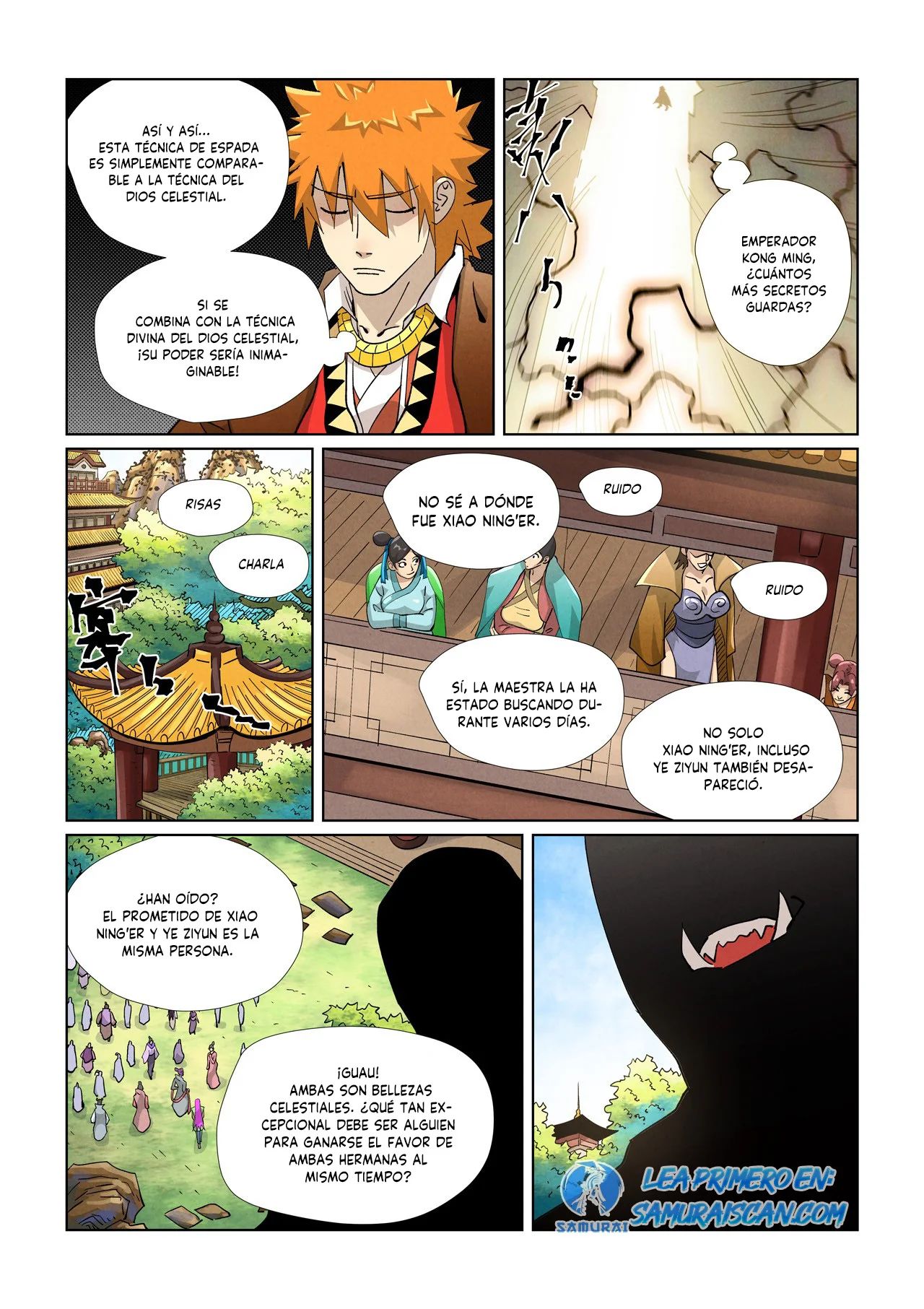 Read Tales of Demons and Gods ES Manga Online