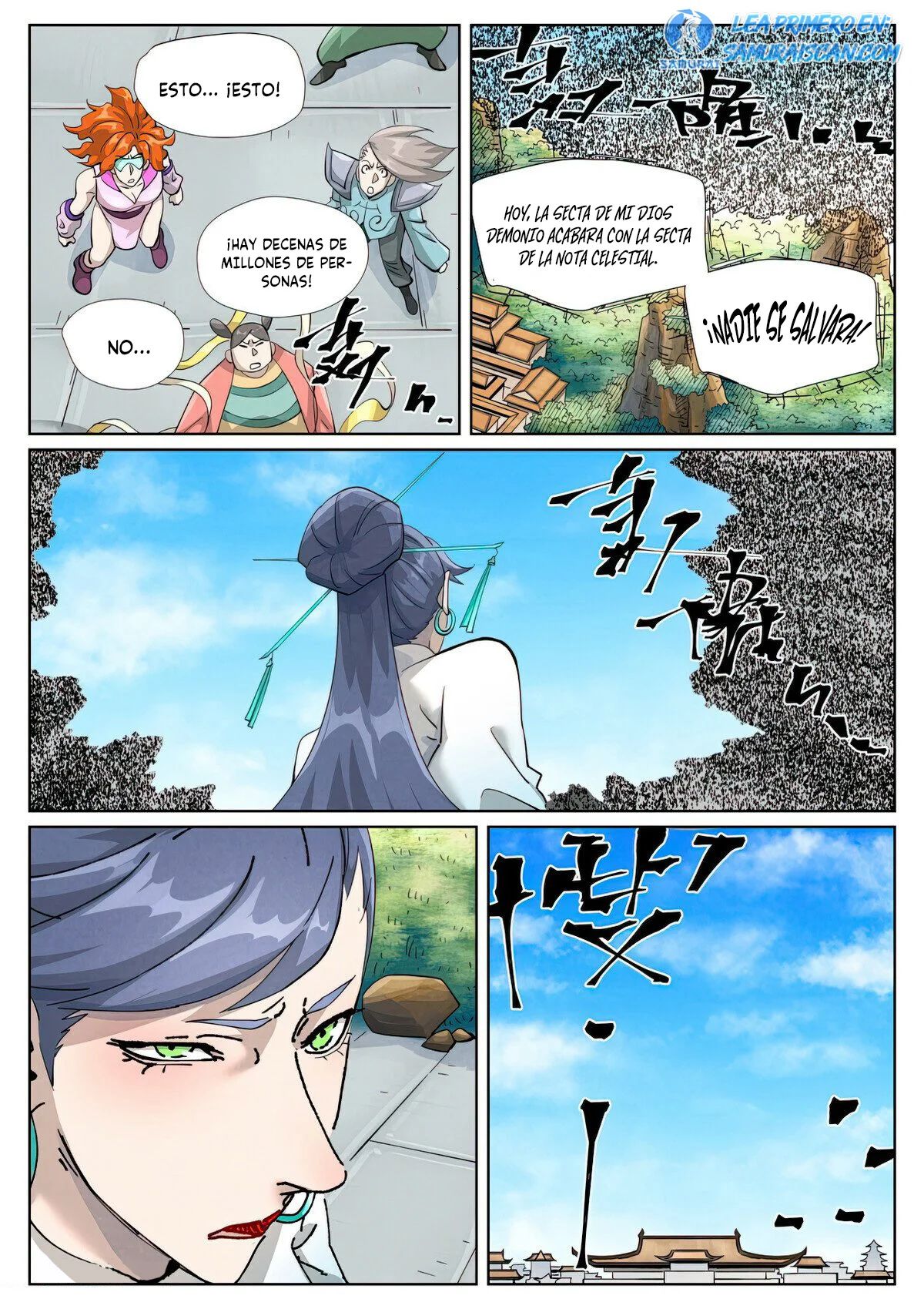 Read Tales of Demons and Gods ES Manga Online
