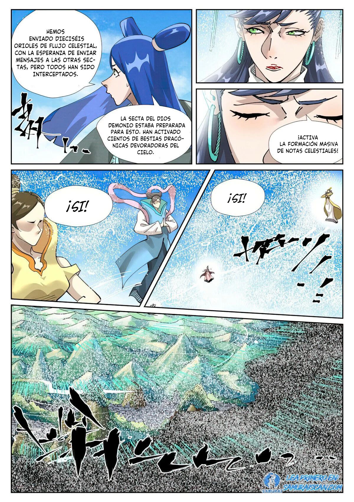 Read Tales of Demons and Gods ES Manga Online