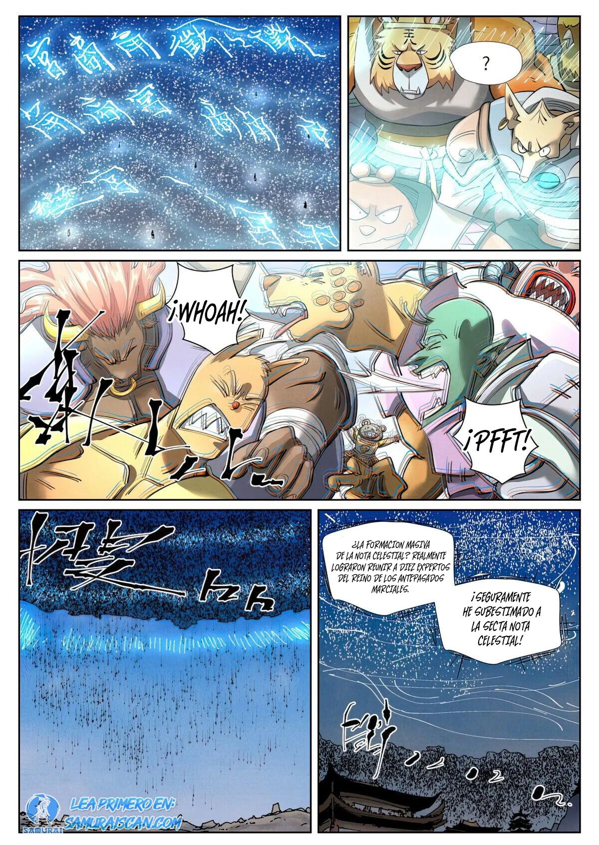 Read Tales of Demons and Gods ES Manga Online