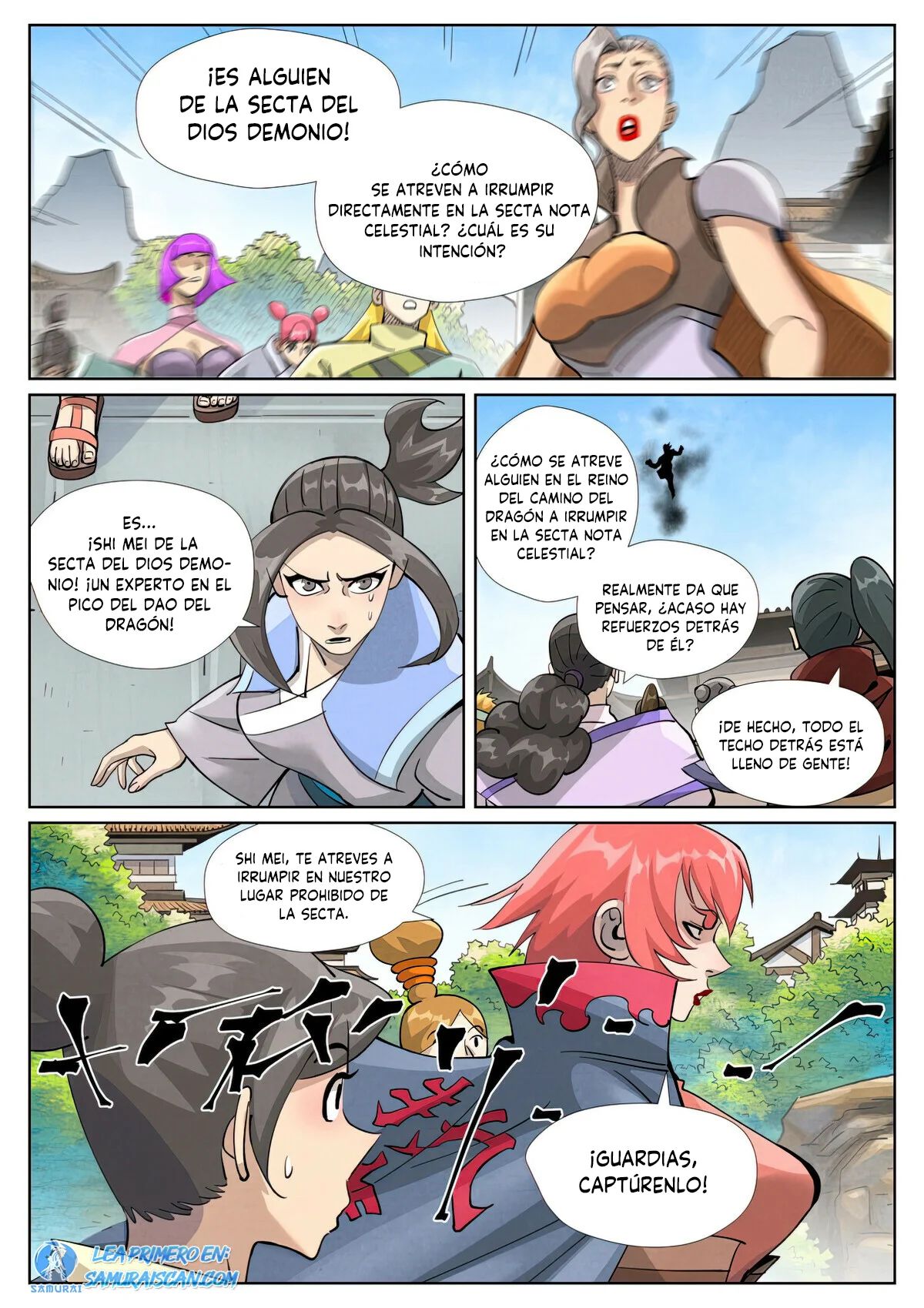 Read Tales of Demons and Gods ES Manga Online