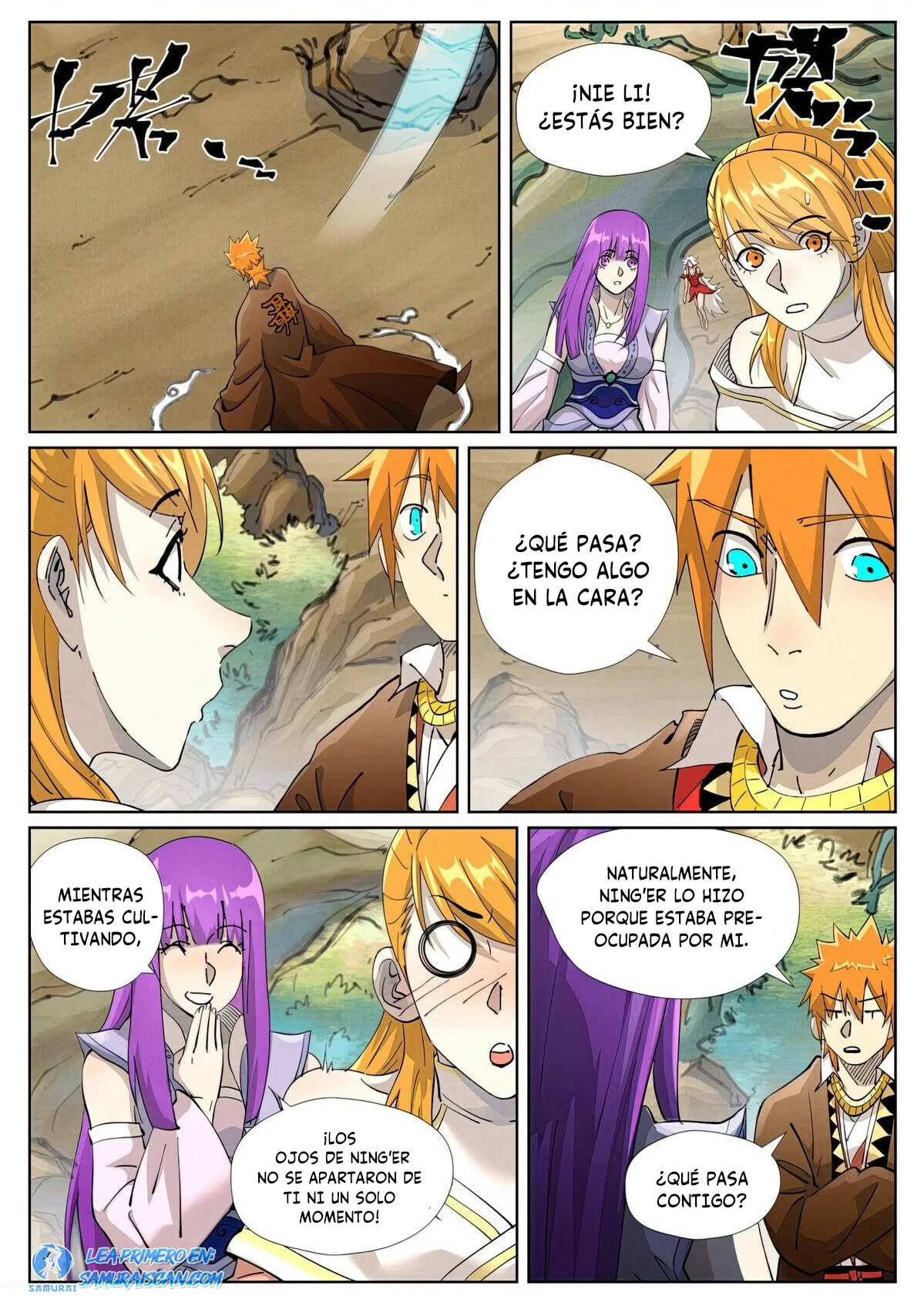 Read Tales of Demons and Gods ES Manga Online