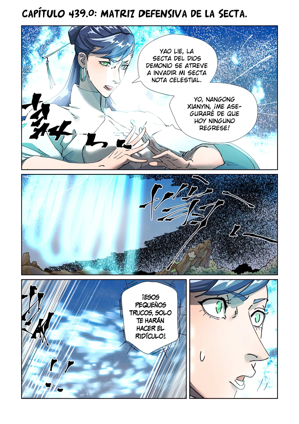 Read Tales of Demons and Gods ES Manga Online