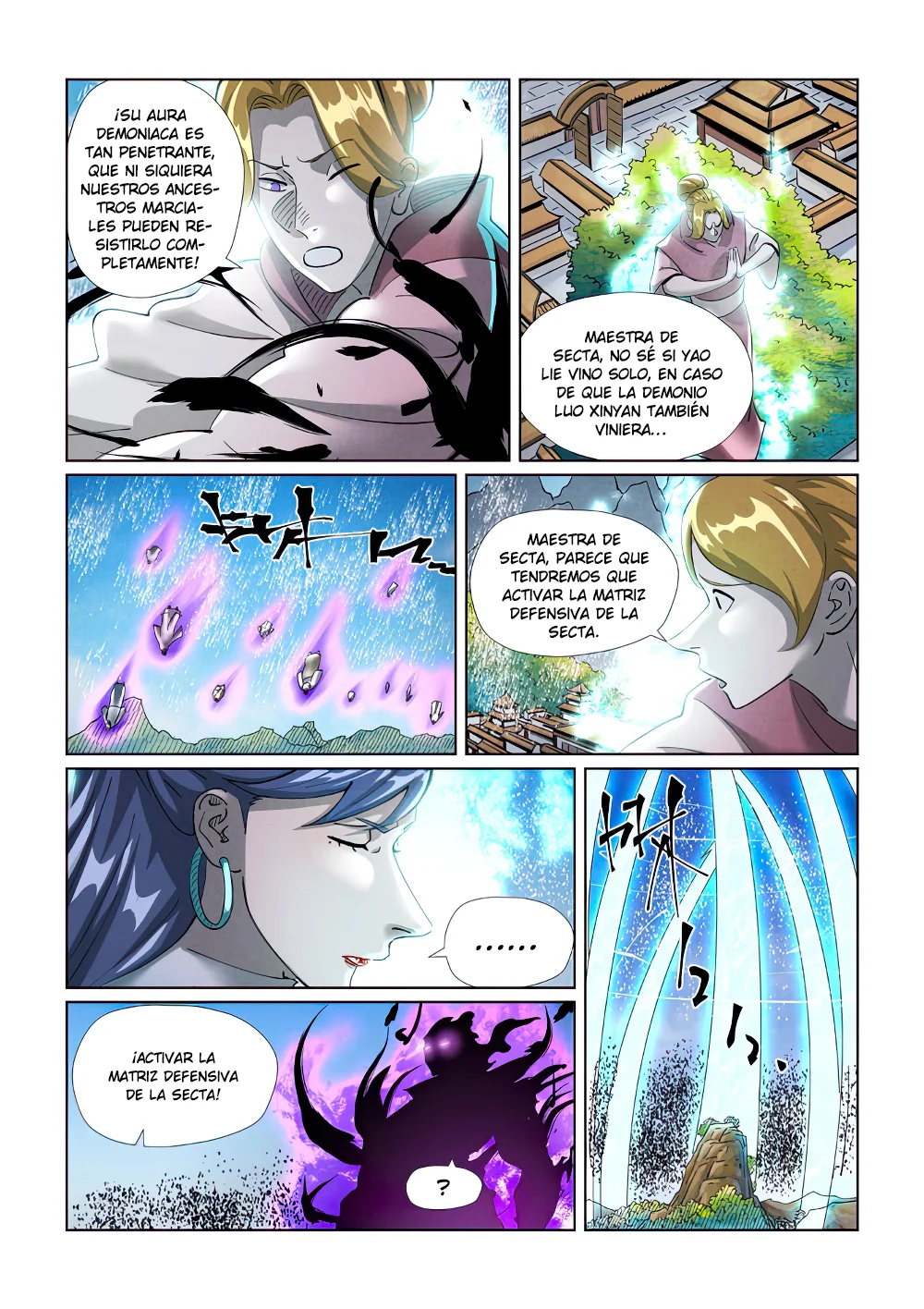Read Tales of Demons and Gods ES Manga Online