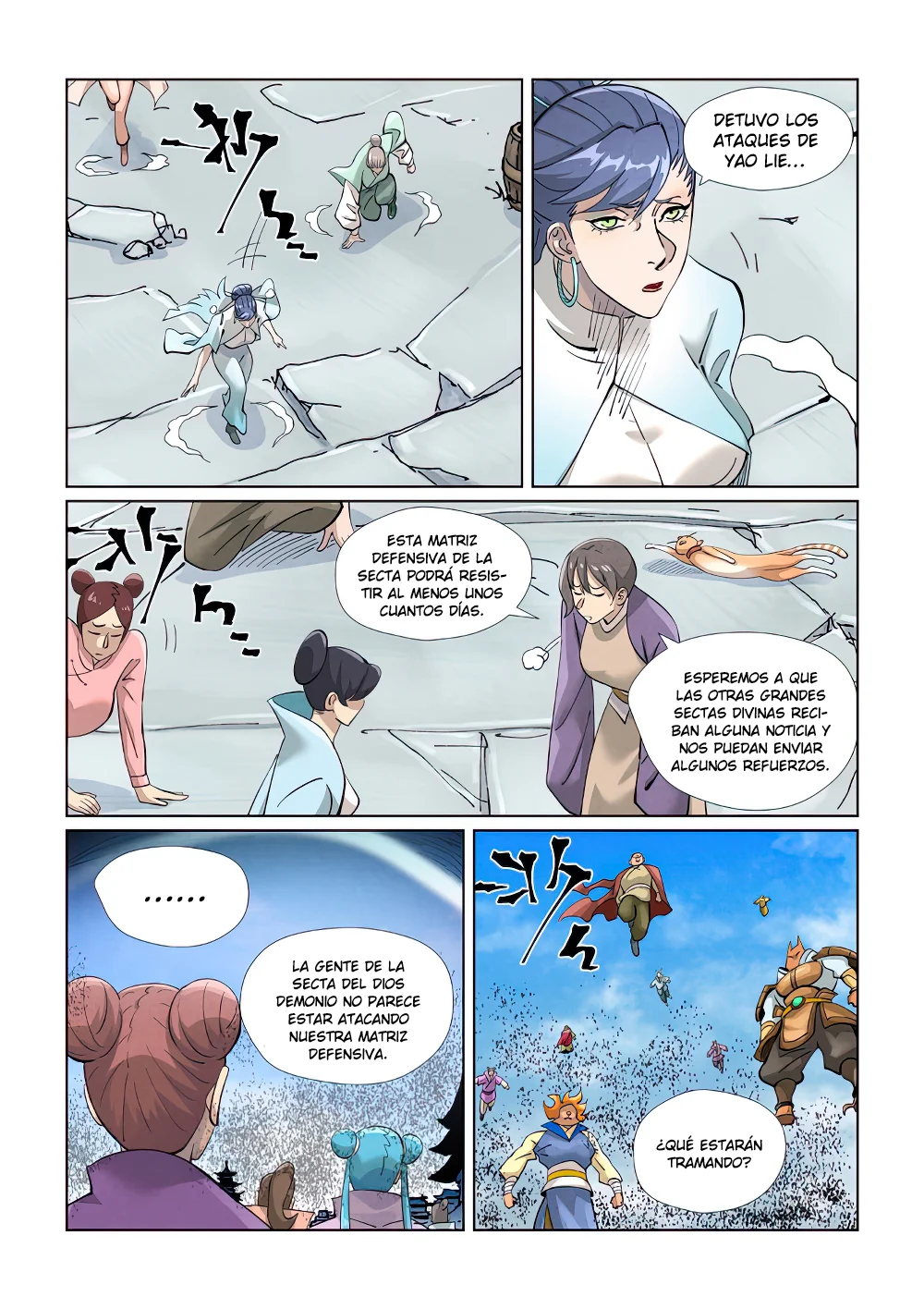 Read Tales of Demons and Gods ES Manga Online