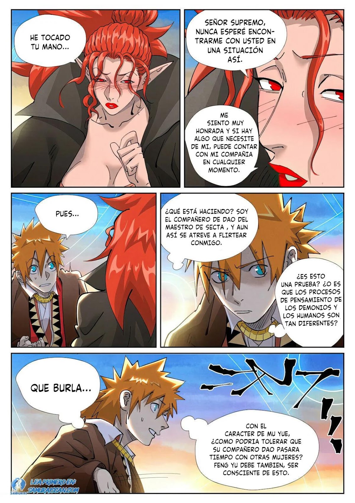 Read Tales of Demons and Gods ES Manga Online