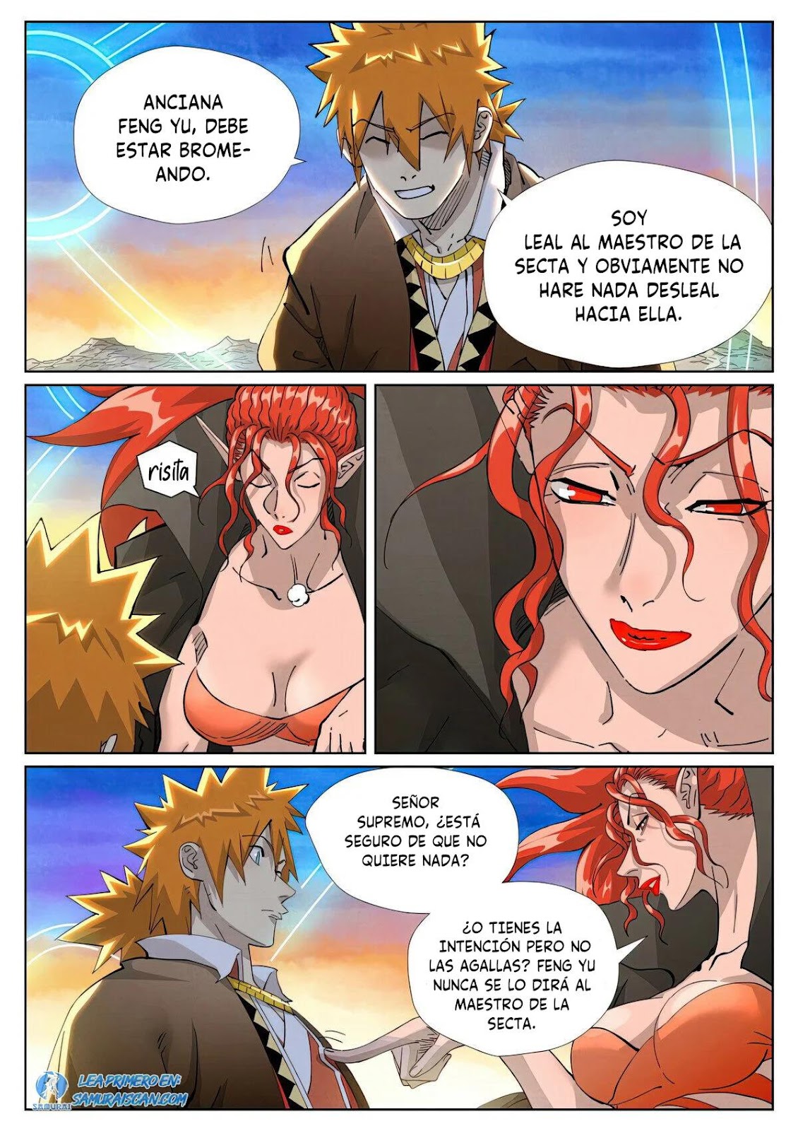 Read Tales of Demons and Gods ES Manga Online