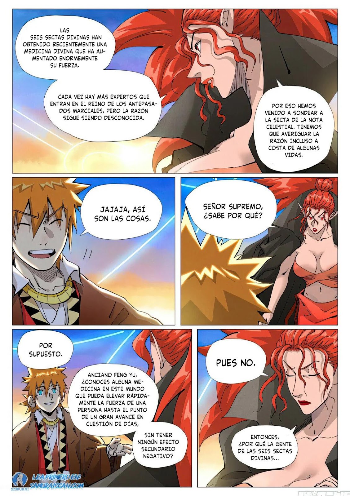 Read Tales of Demons and Gods ES Manga Online