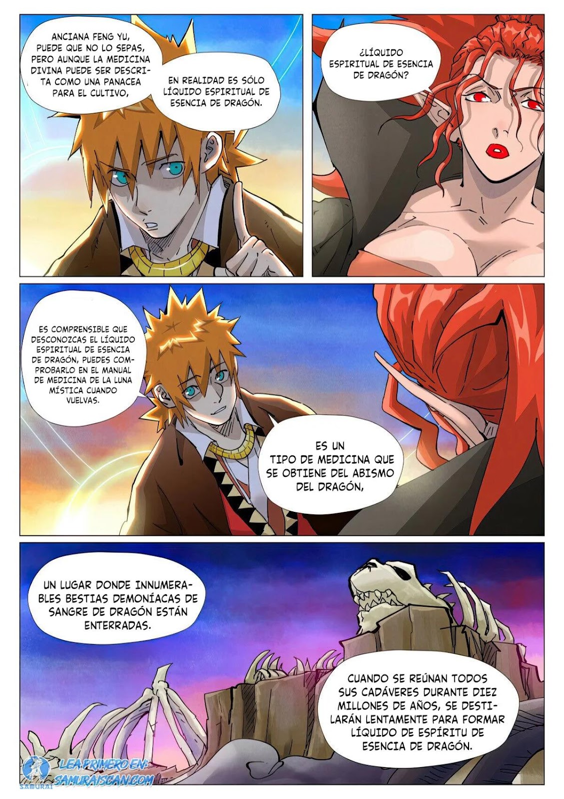 Read Tales of Demons and Gods ES Manga Online