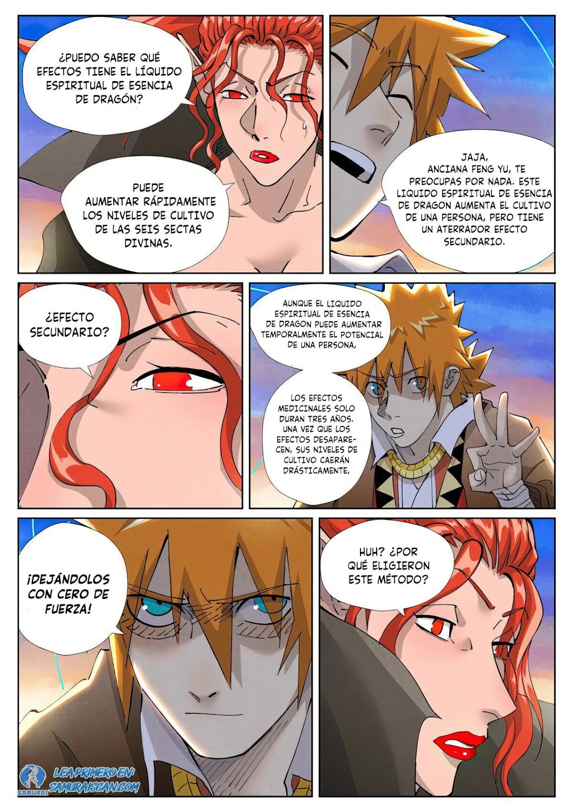 Read Tales of Demons and Gods ES Manga Online
