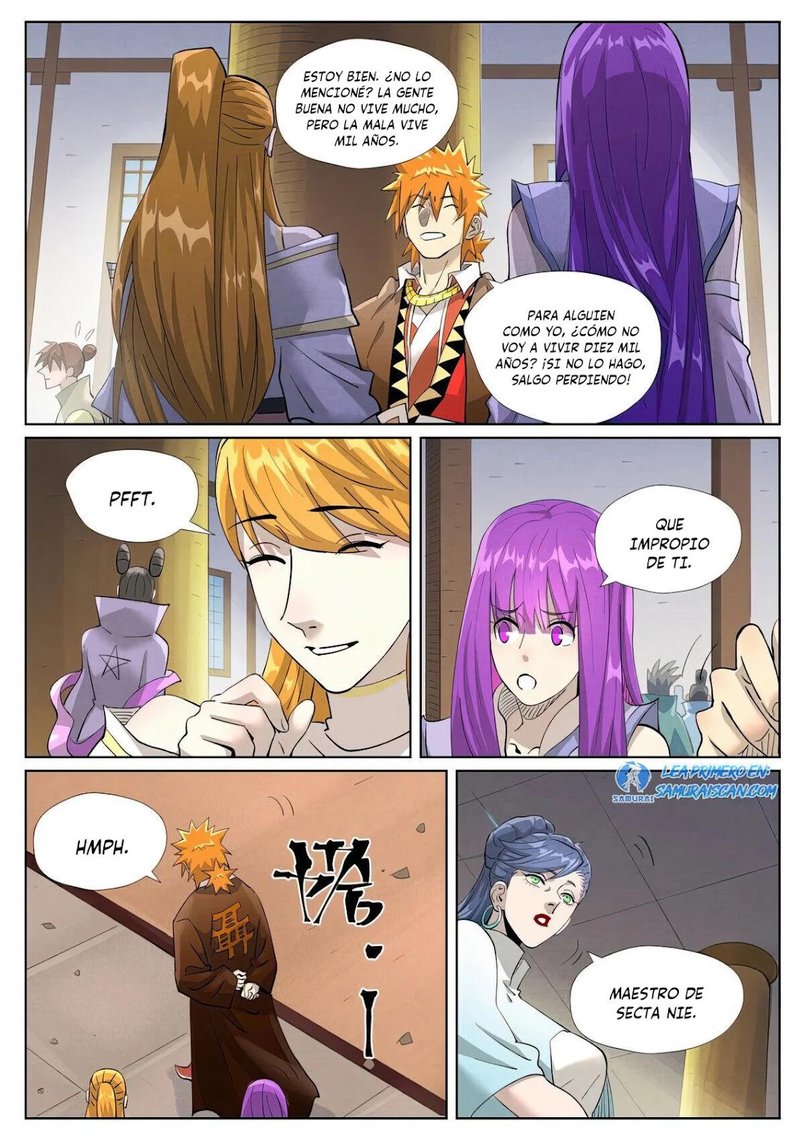 Read Tales of Demons and Gods ES Manga Online